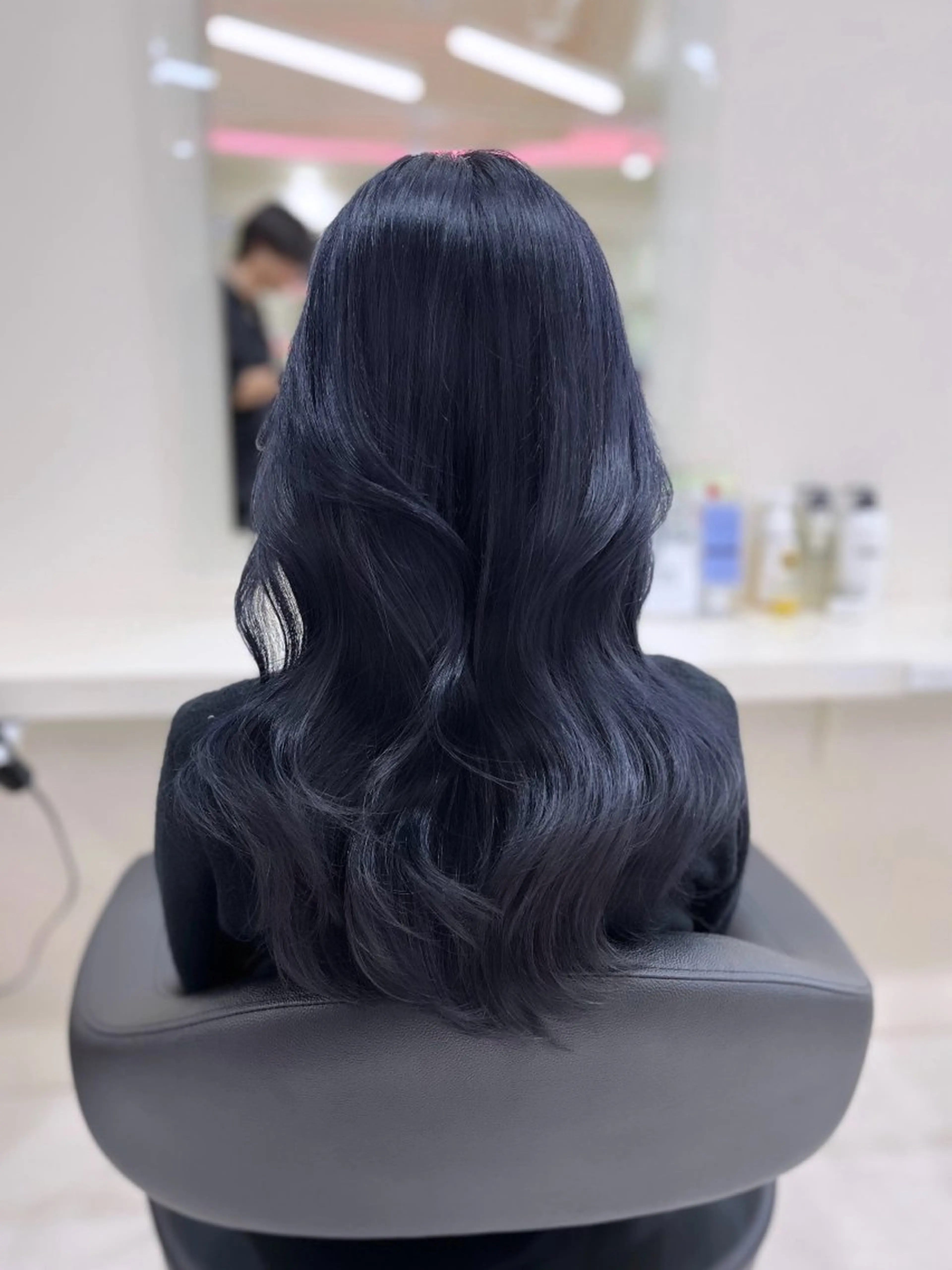 ロング カラー 韓国ヘア×髪質改善 齋藤晴のヘアスタイル