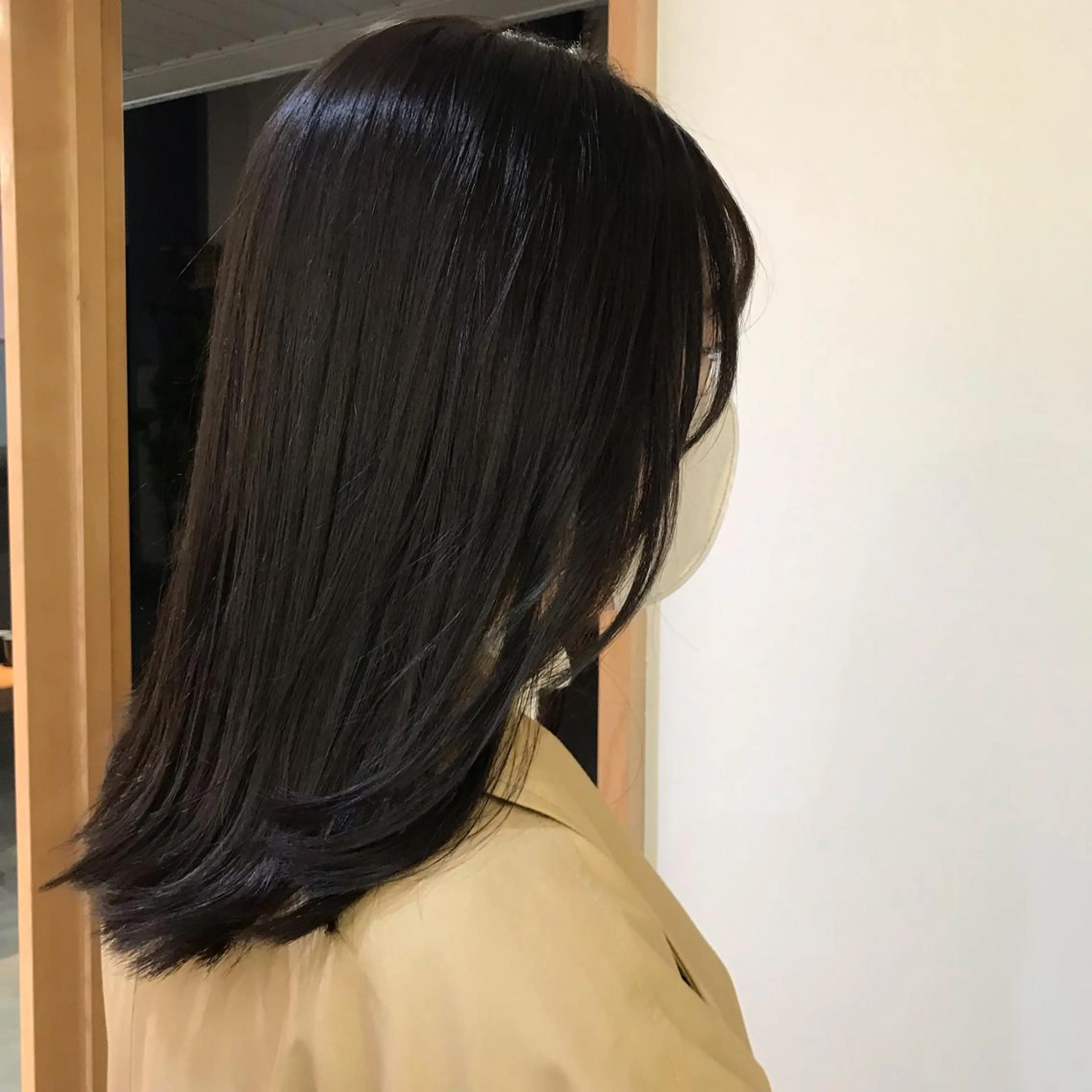 セミロング カラー ヘアアレンジ moi-meme.soe所属・タナカ リナのヘアスタイル