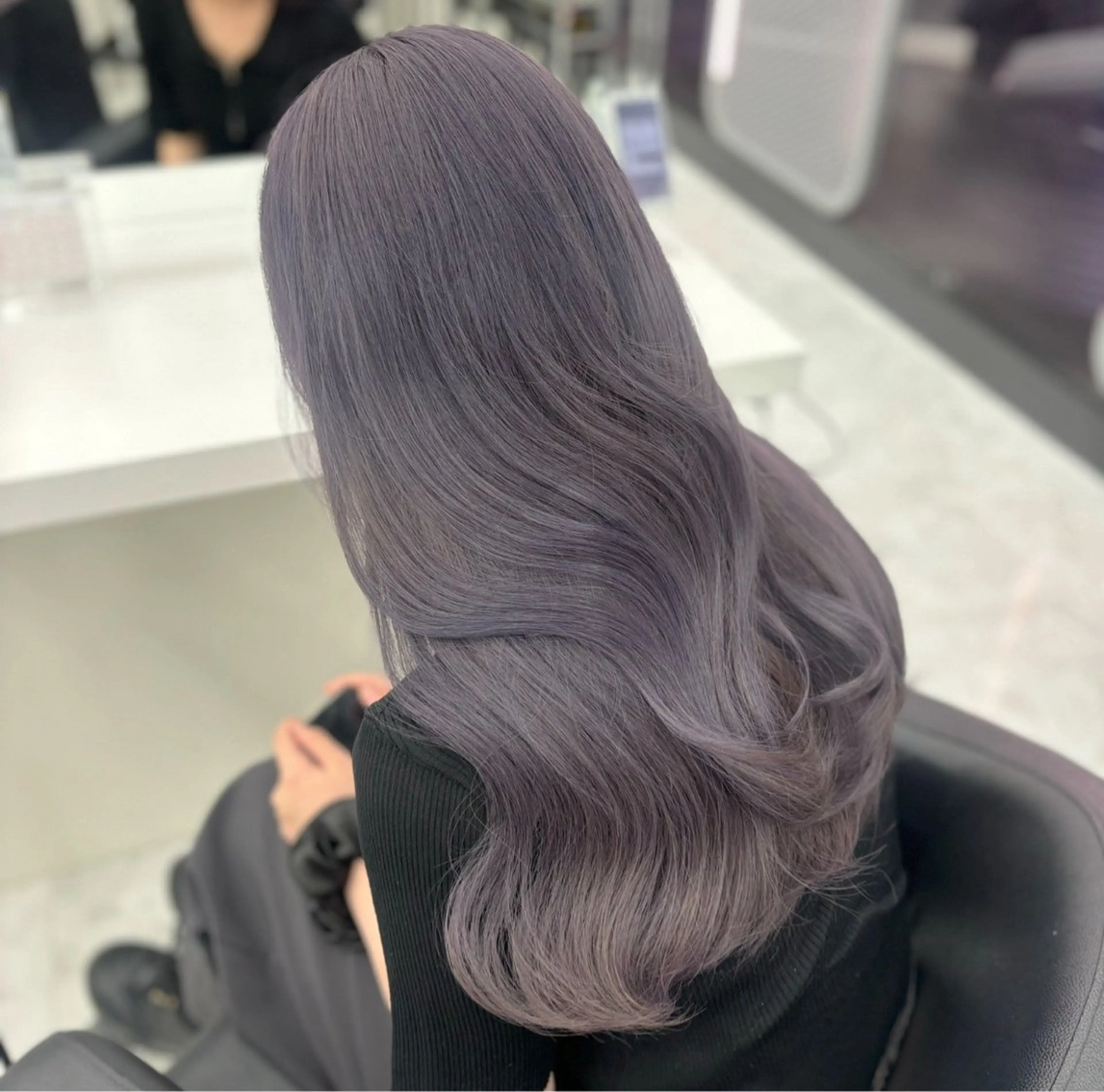 ロング カラー ヘアカラー トリートメント ヘッドスパ 表参道ハッシュカット レイヤー/リノンのヘアスタイル