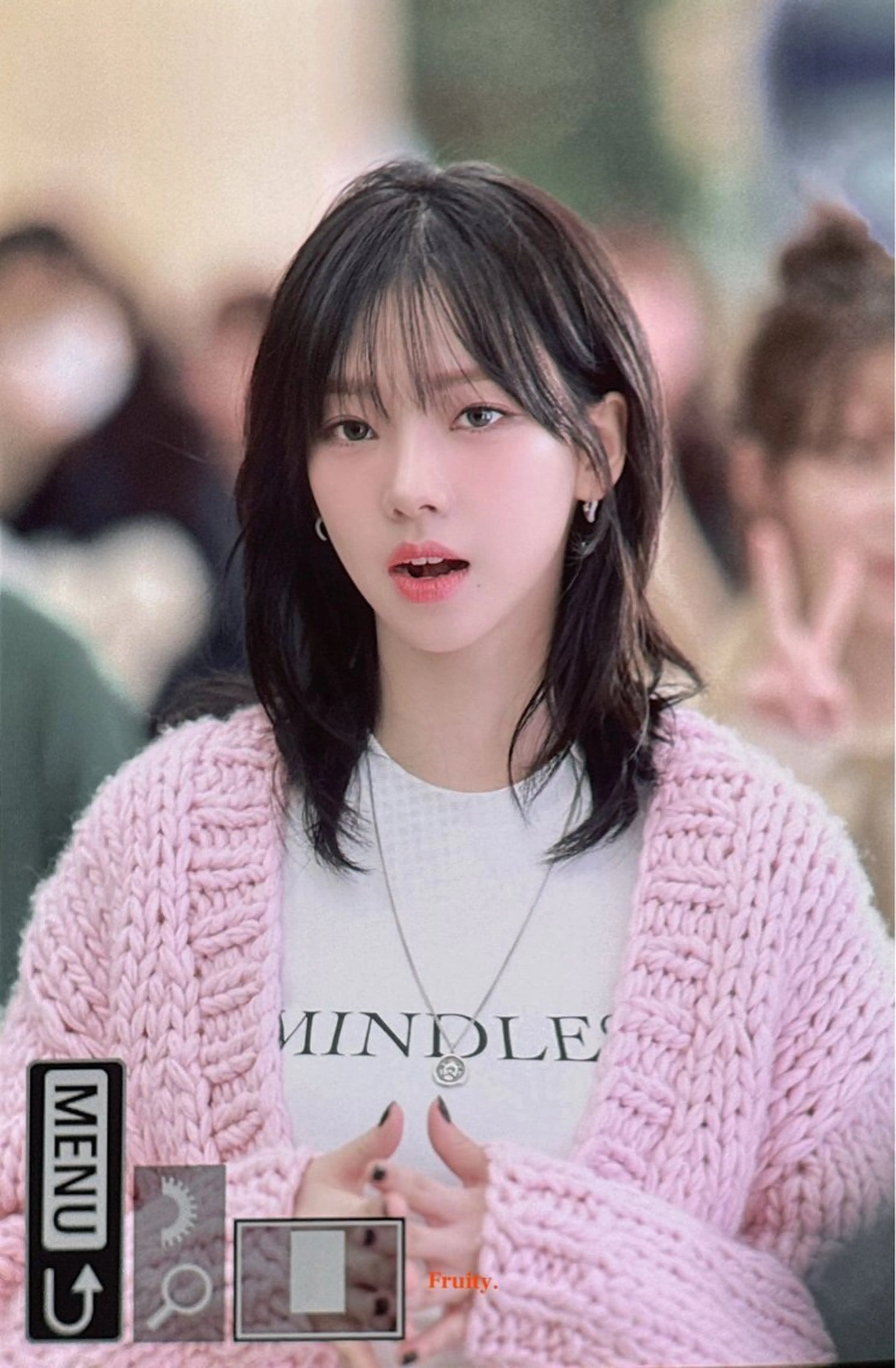 セミロング カラー カット ヘアカラー トリートメント 表参道/赤み無し 透明感 colorのヘアスタイル