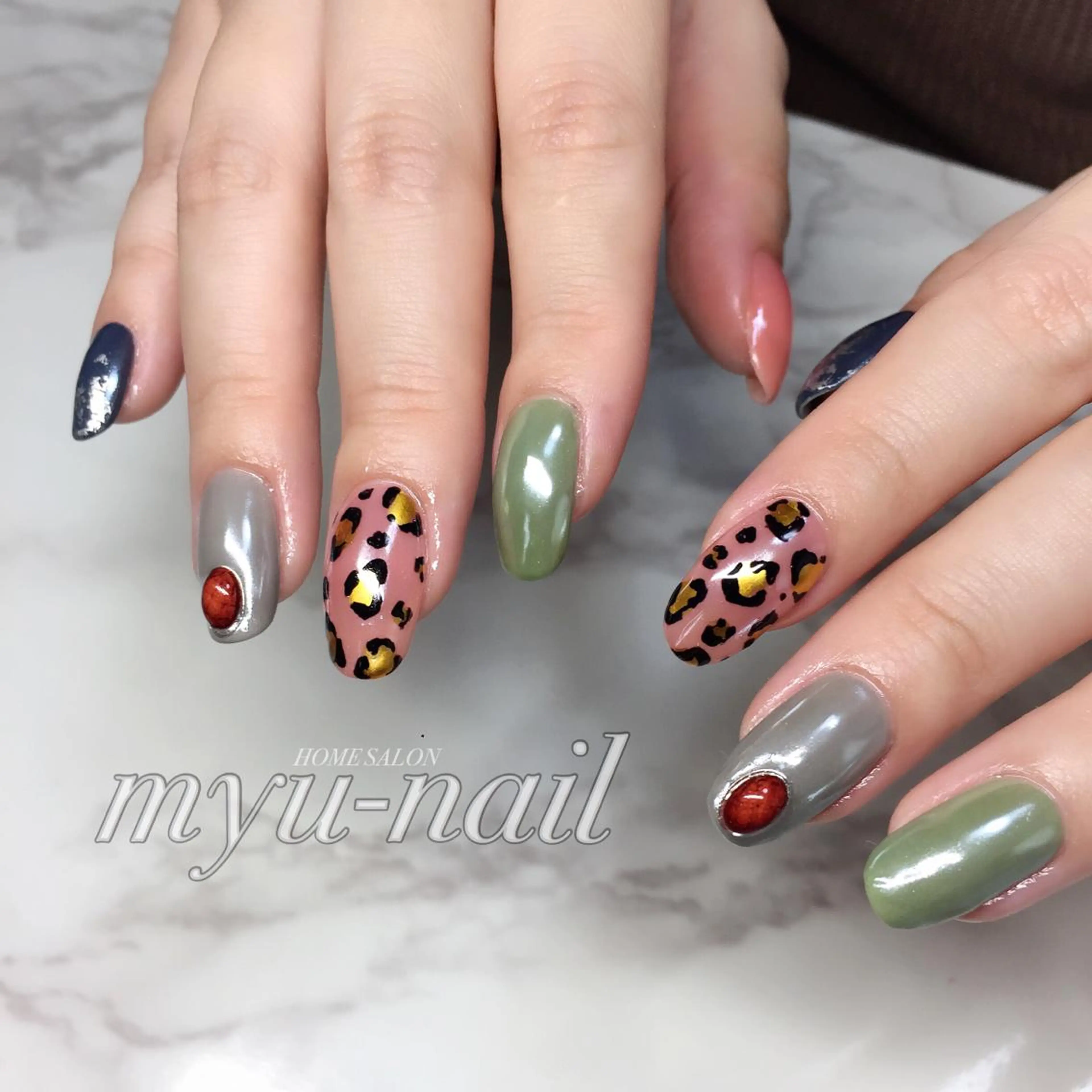 ネイル ホームサロン myu-nailのネイルデザイン
