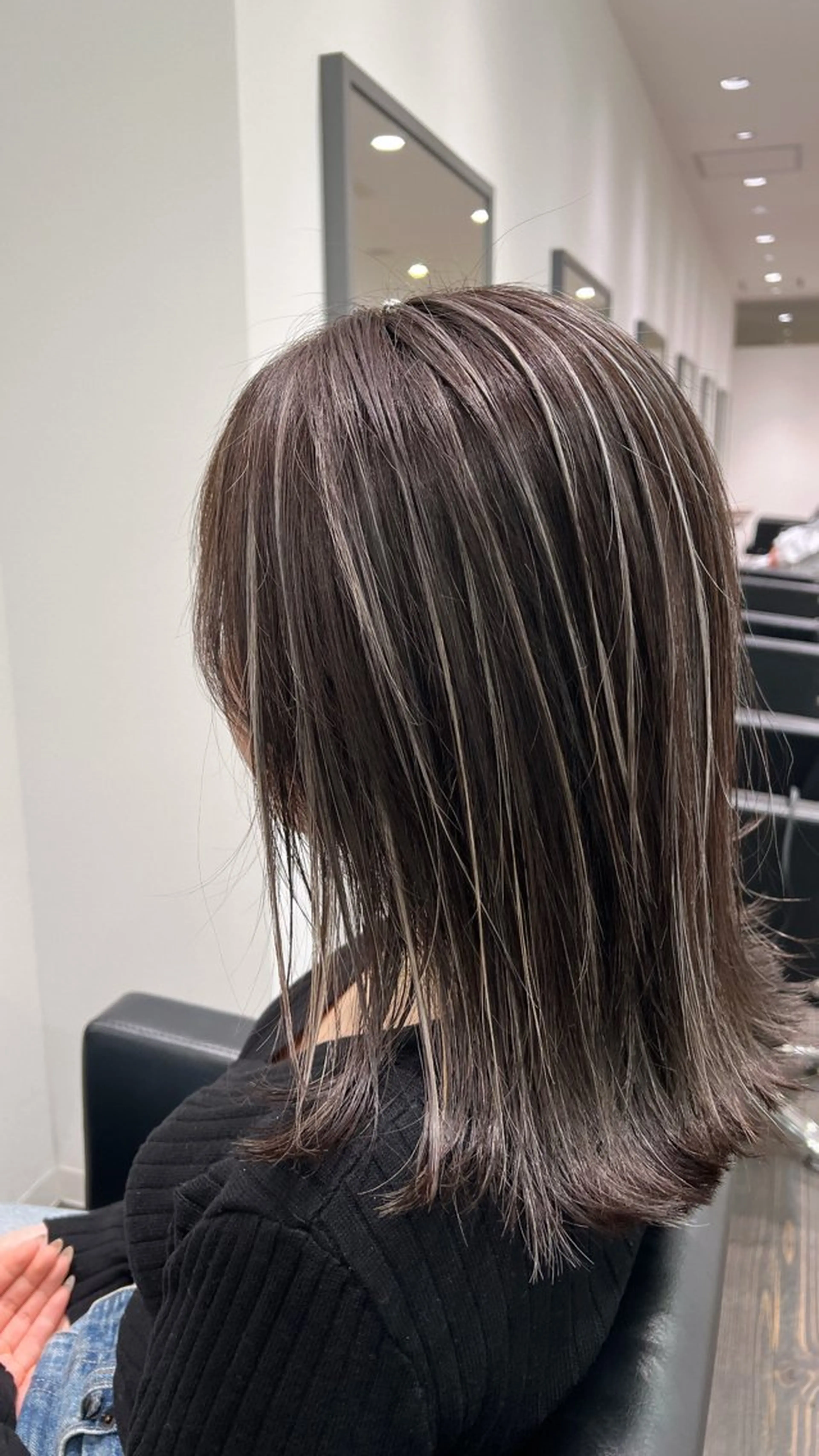 カラー カット ヘアカラー レイヤーカット 早崎太生のヘアスタイル