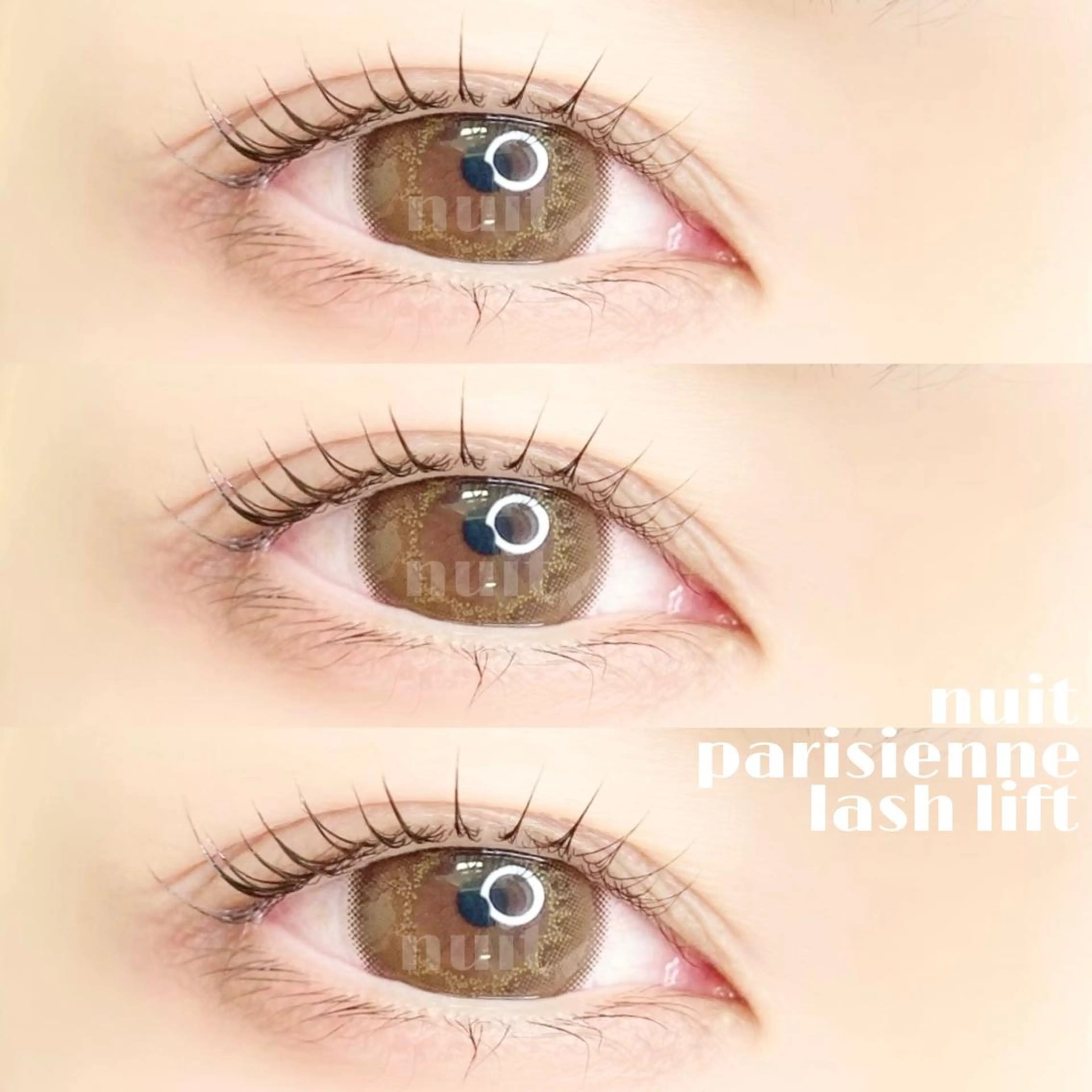 マツエク・マツパ パリジェンヌラッシュリフト eyelash  salon  nuit【ニュイ】所属・nuit 【ニュイ】 大宮 /　yucaのマツエク・マツパデザイン