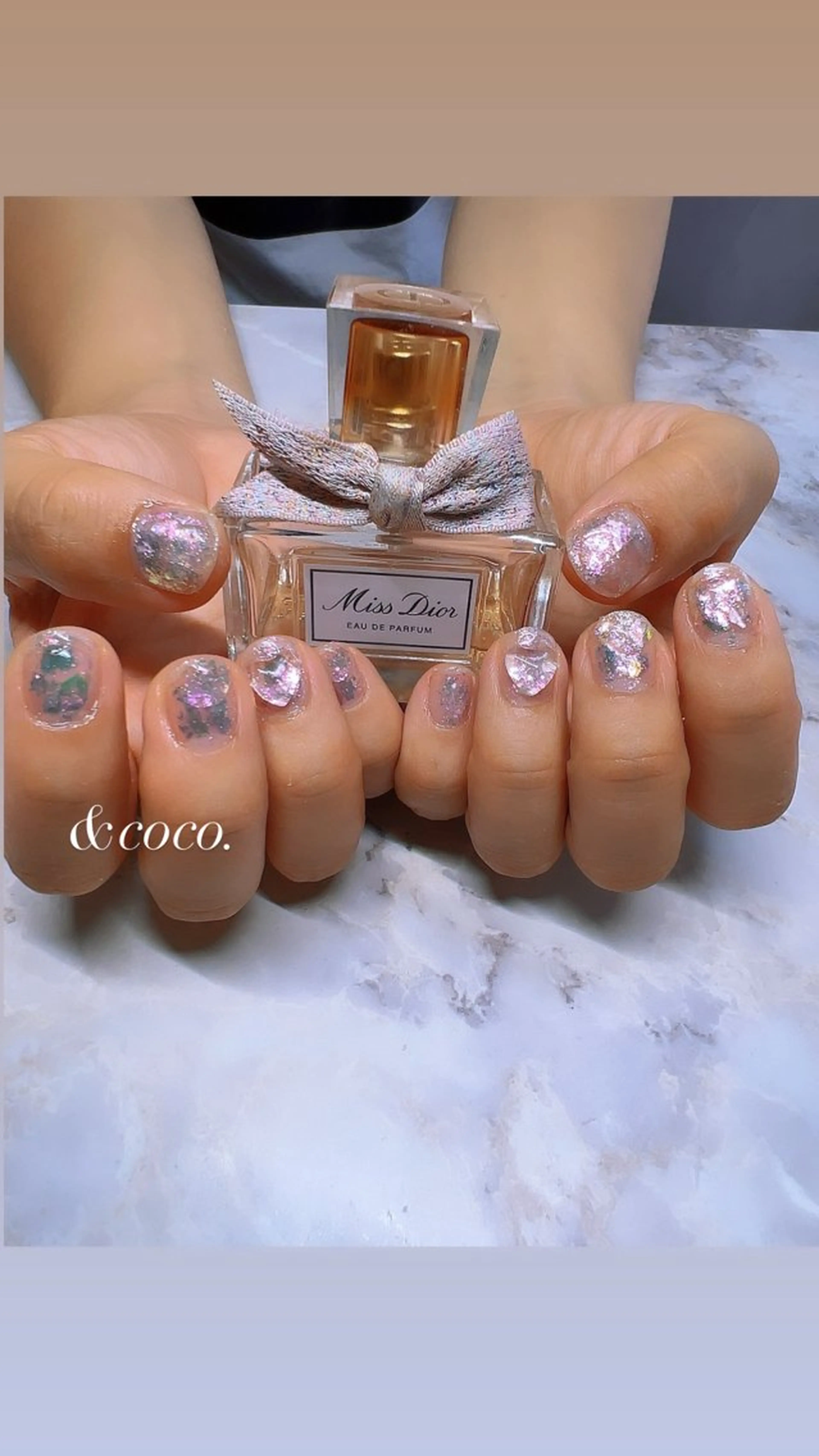 ネイル ホログラムネイル ＆coco.所属・＆ coco.のネイルデザイン