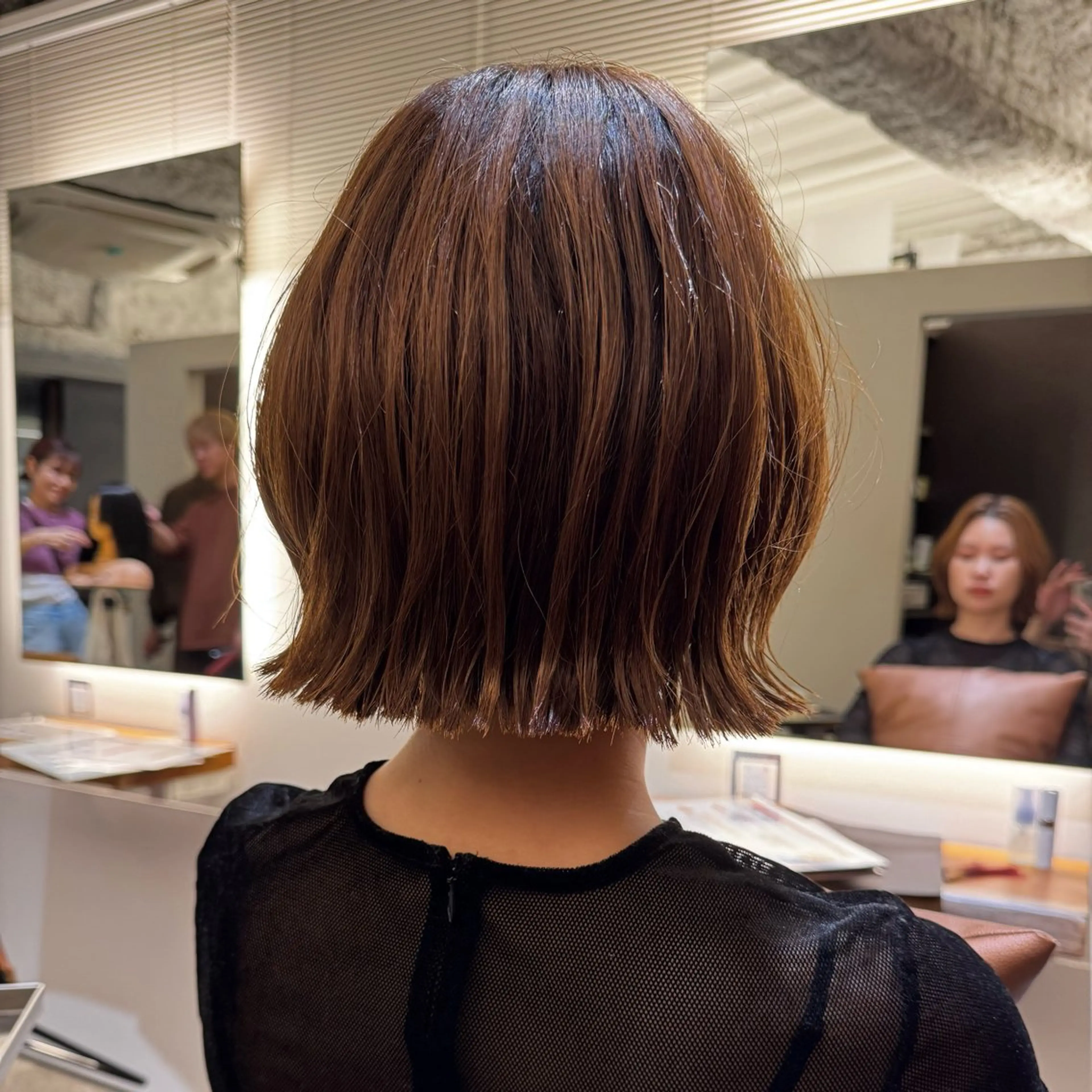 《月・水・木曜日限定》🌈骨格診断➕✂️レディースカット+グランドリンケージトリートメント（肩上ボブスタイル限定⭐️）の写真