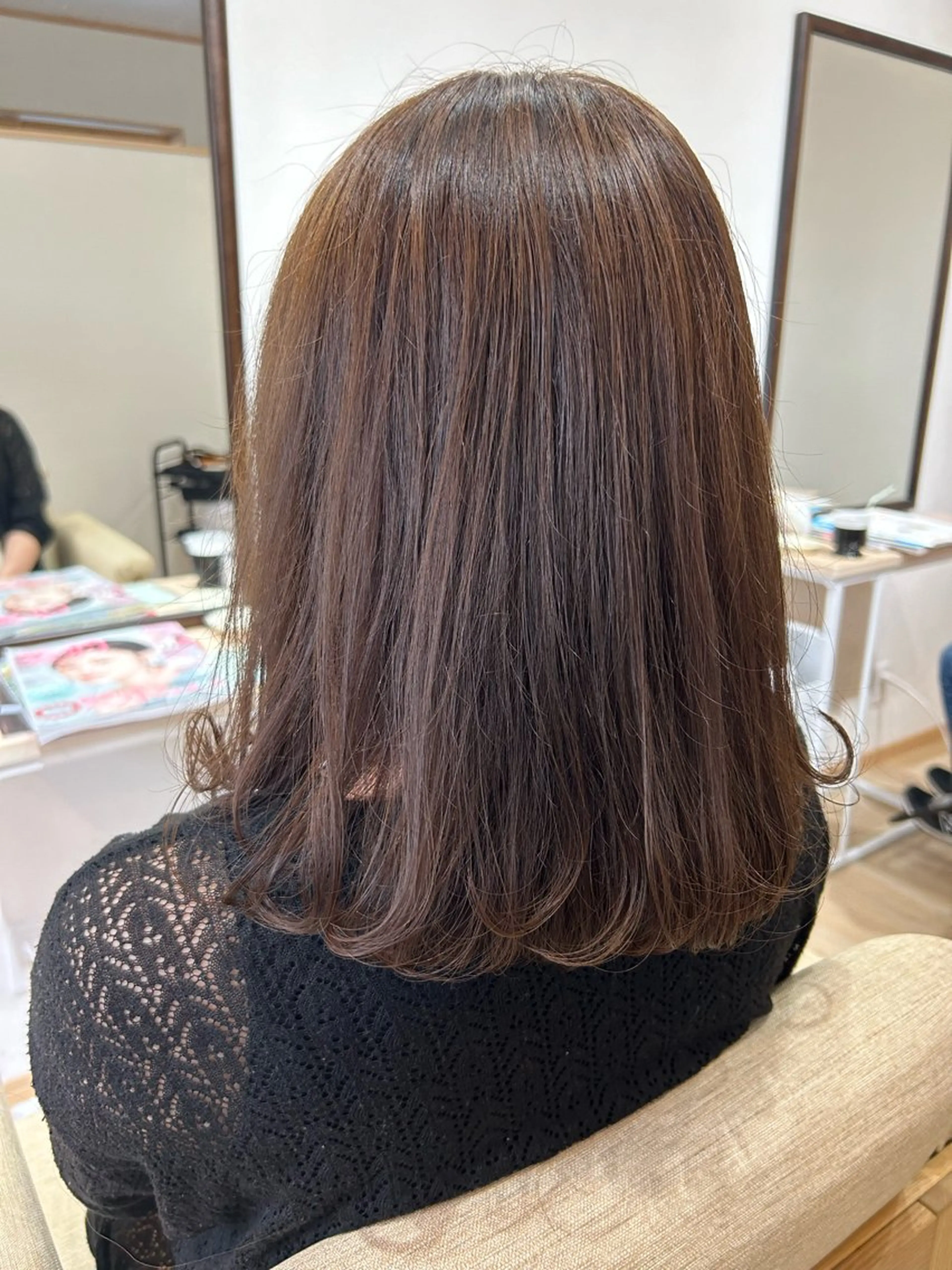 ミディアム HidamaRi 植村晃成のヘアスタイル