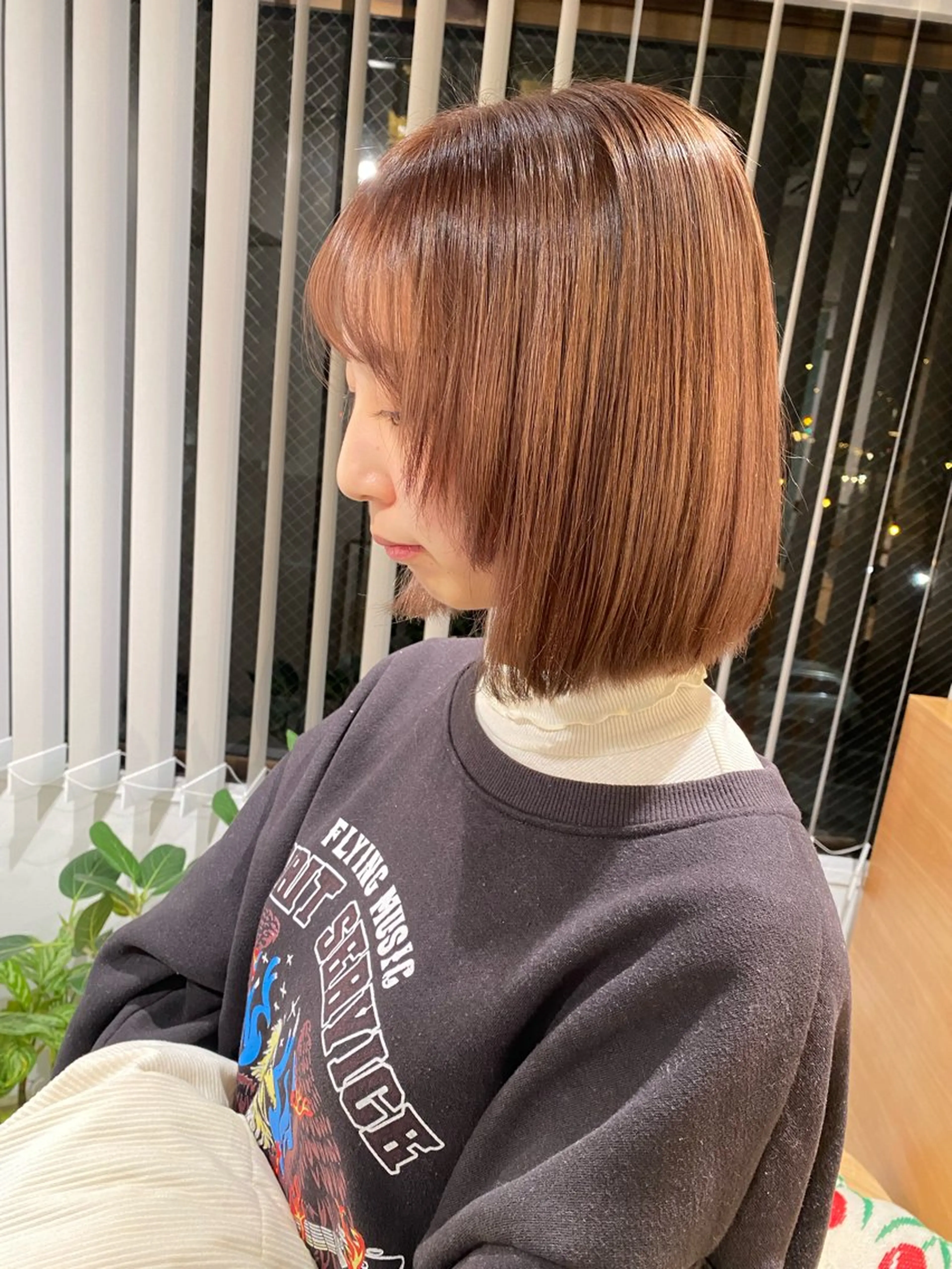カラー knock所属・knock　國友 華乃のヘアスタイル
