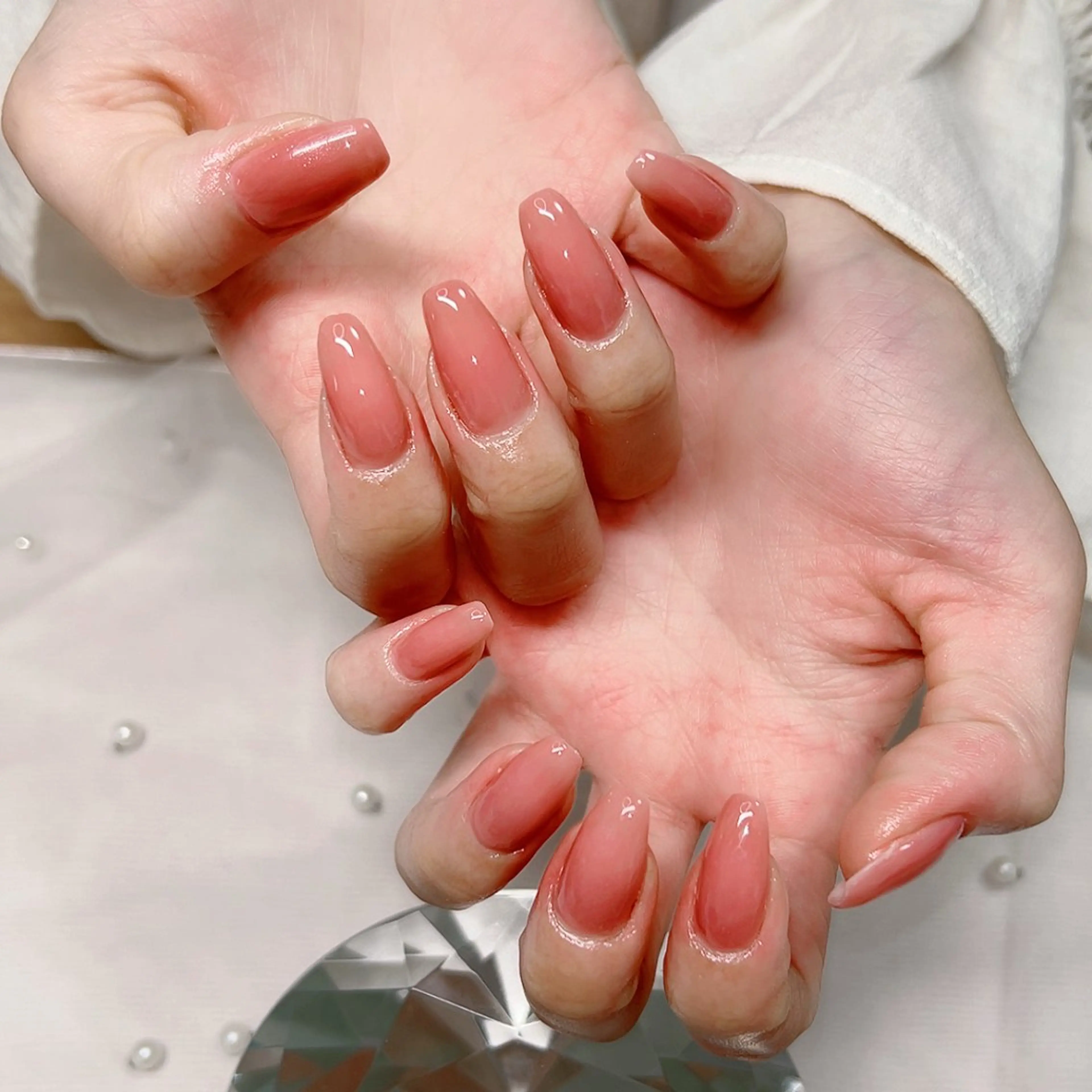 ネイル ハート マグネットネイル Cute Tips nailのネイルデザイン