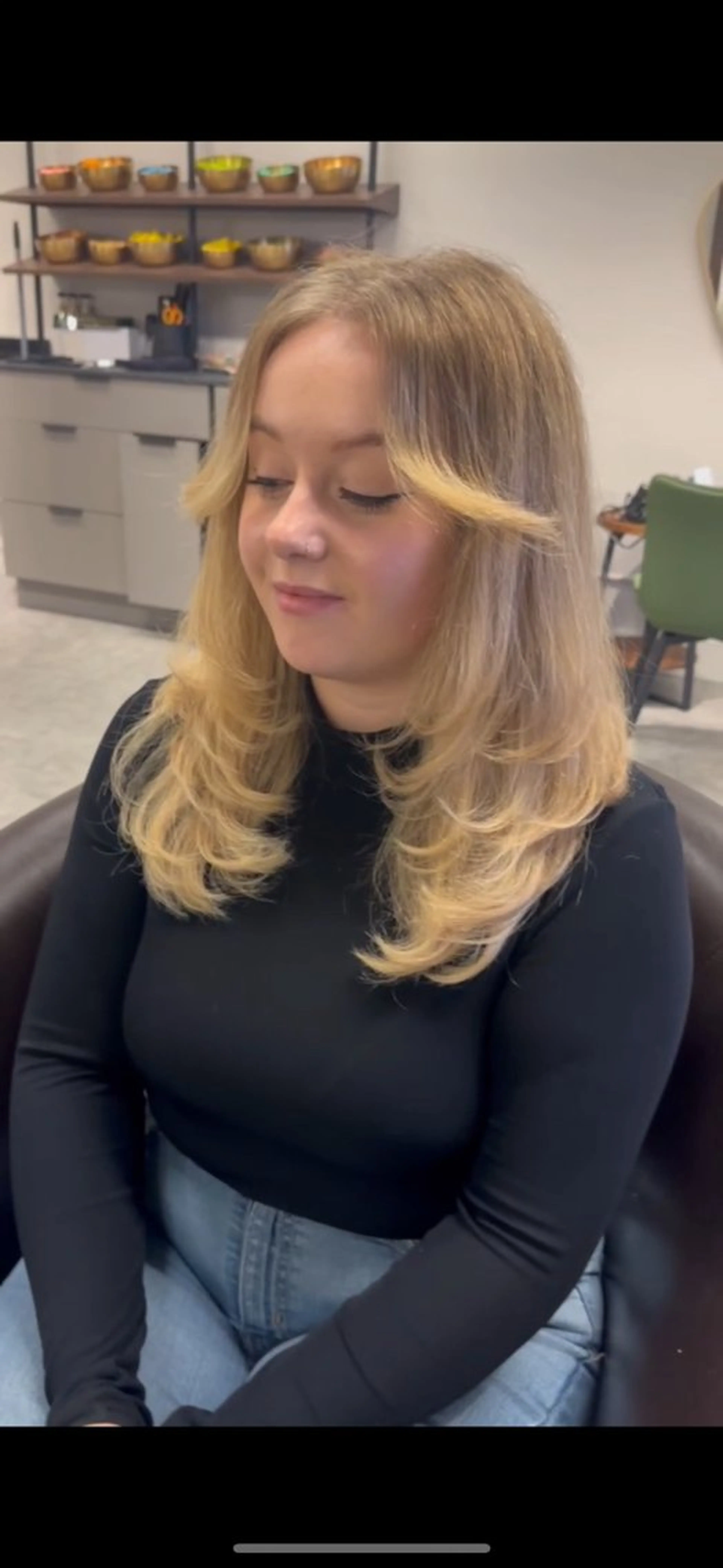 セミロング 外国人風カラー カット ヘアカラー 🇨🇦海外美容師 FUMA🇨🇦のヘアスタイル