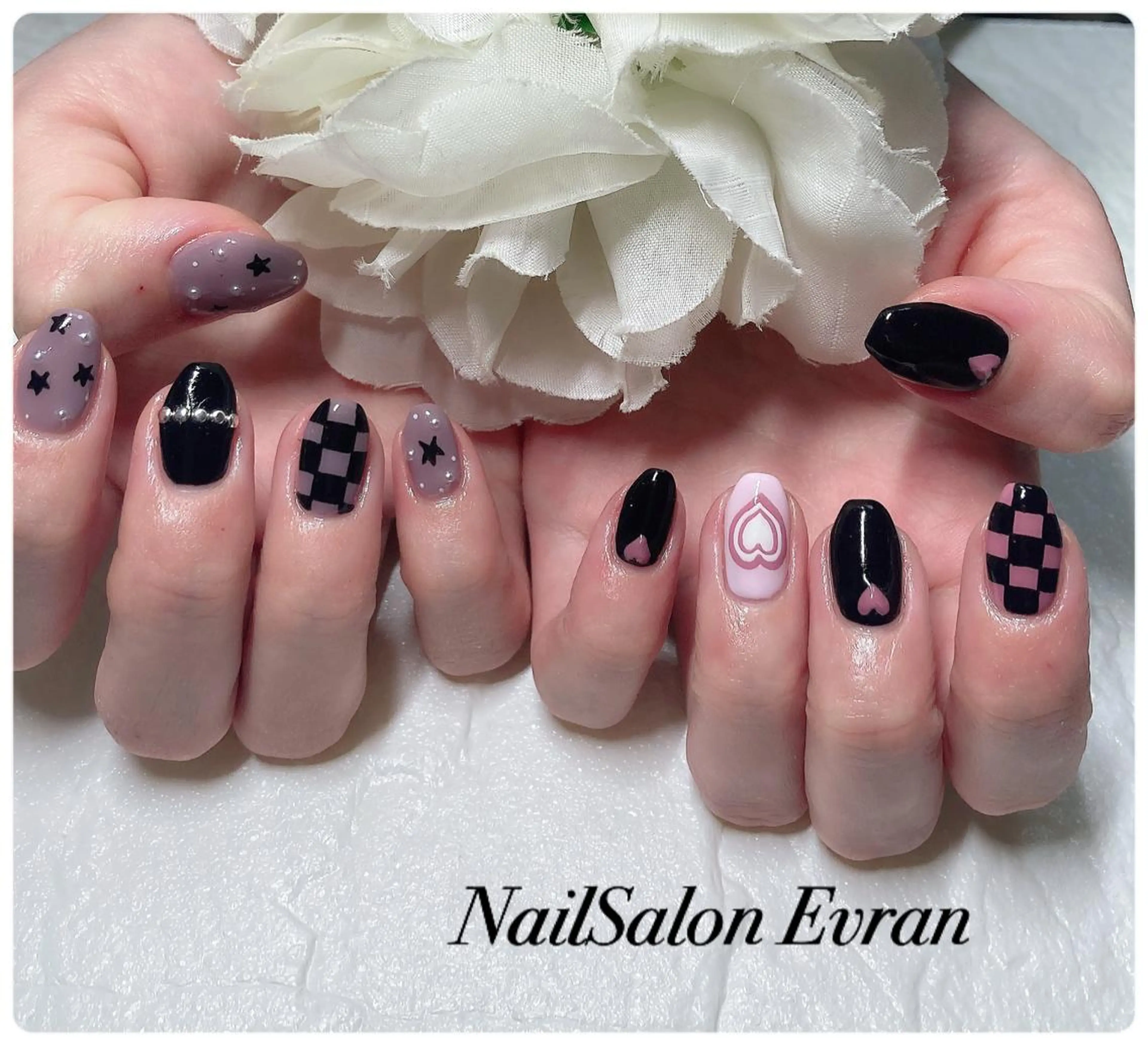 ネイル ハンドネイル Nail salon Evranのネイルデザイン