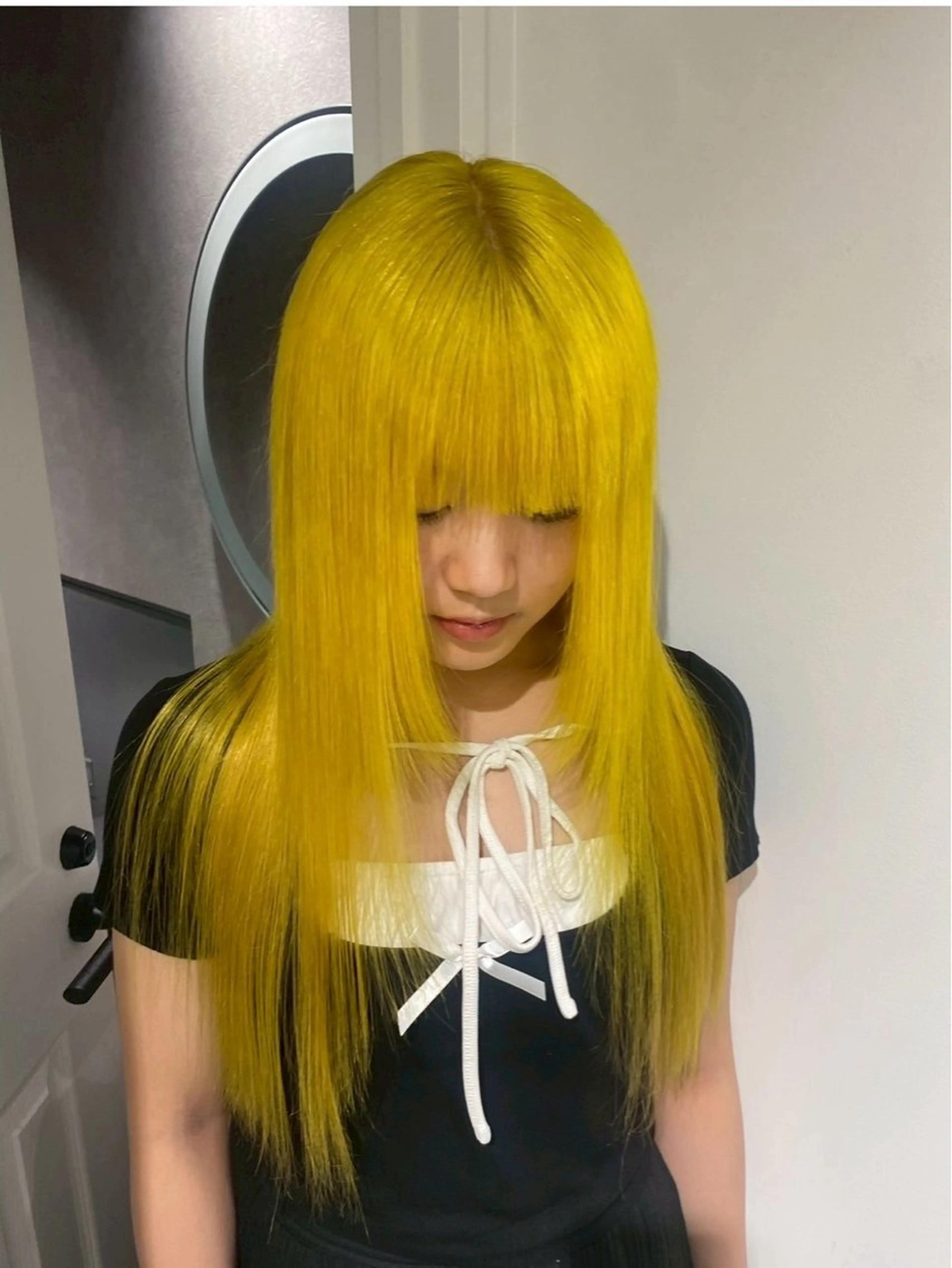 カラー ブリーチ ケアブリーチ デザインカラー ダブルカラー イヤリングカラー ヘアカラー ギャルカラー/メンズ /ハイトーン/つばさのヘアスタイル