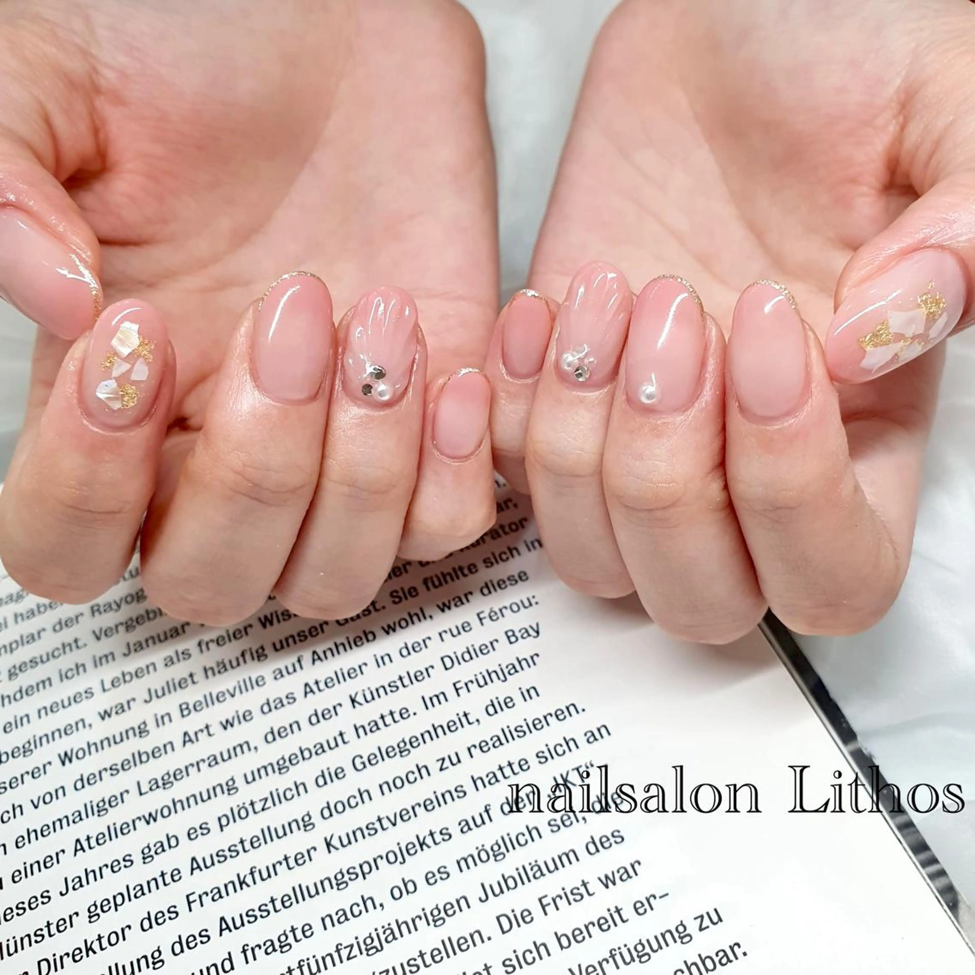 ネイル ハンドネイル nailsalon Lithos所属・nailsalon Recontreのネイルデザイン