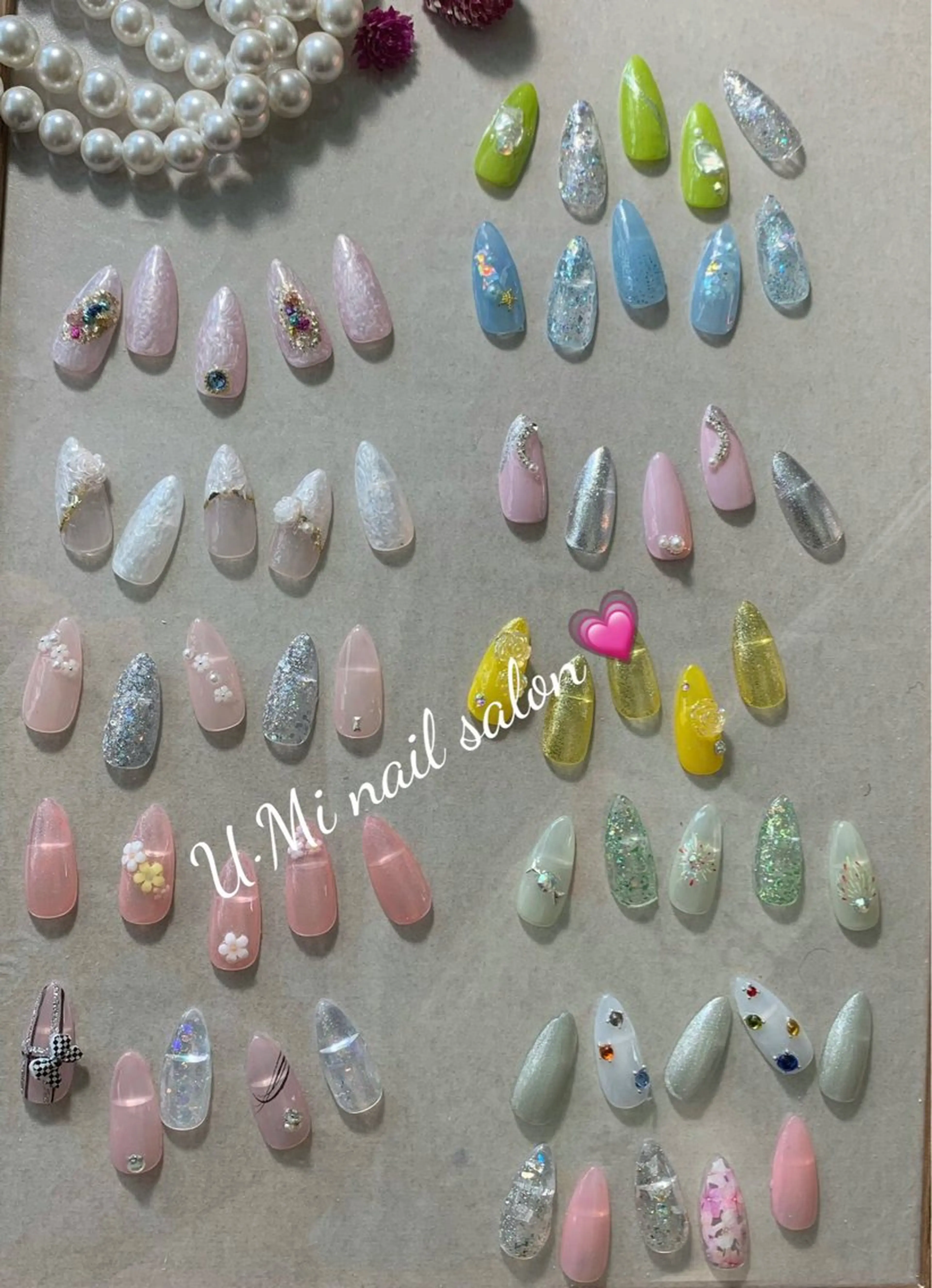 ネイル Ｕ·Mi nail salon所属・u・mi  上野御徒町パラジェルのネイルデザイン