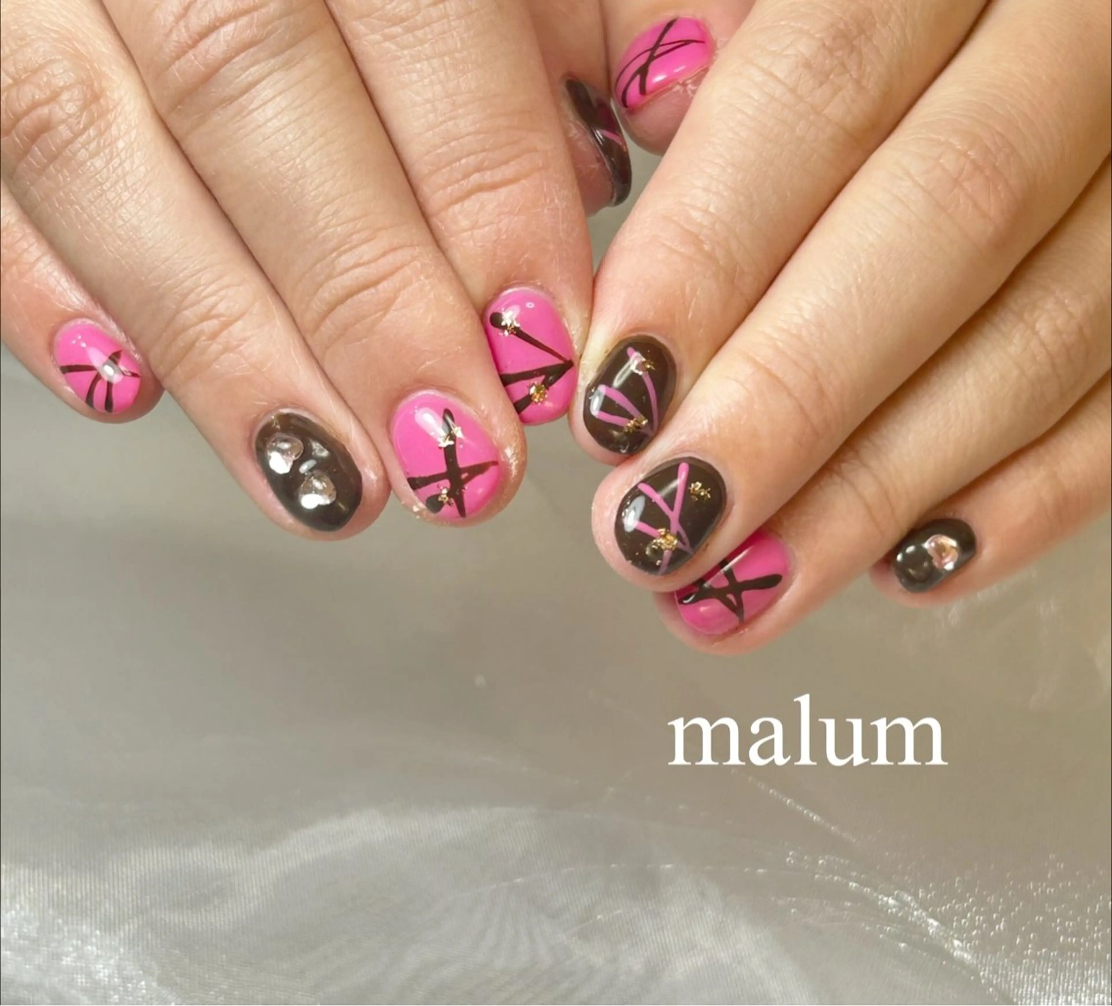 ネイル ハンドネイル malum nailのネイルデザイン