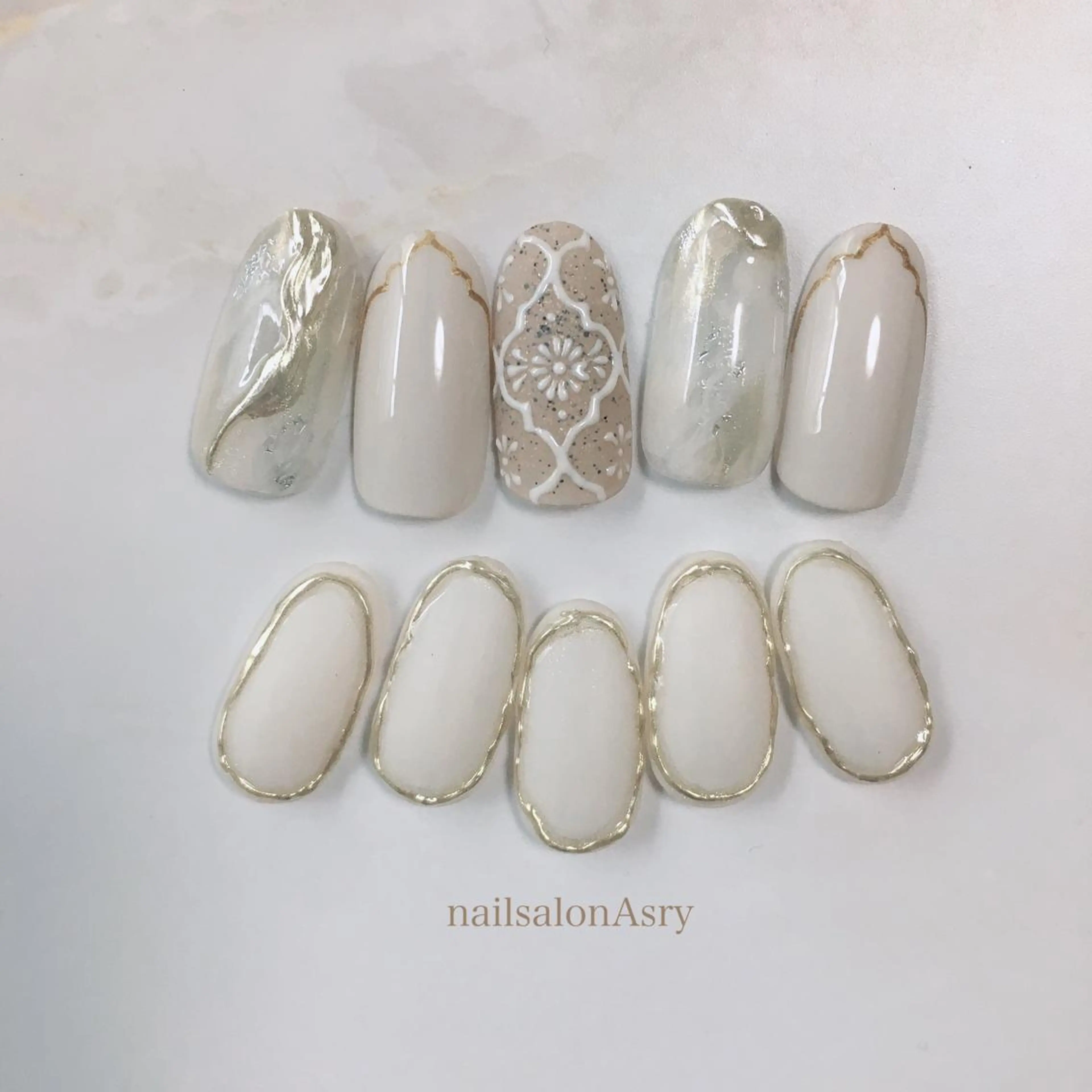 ネイル nailsalon Asryのネイルデザイン