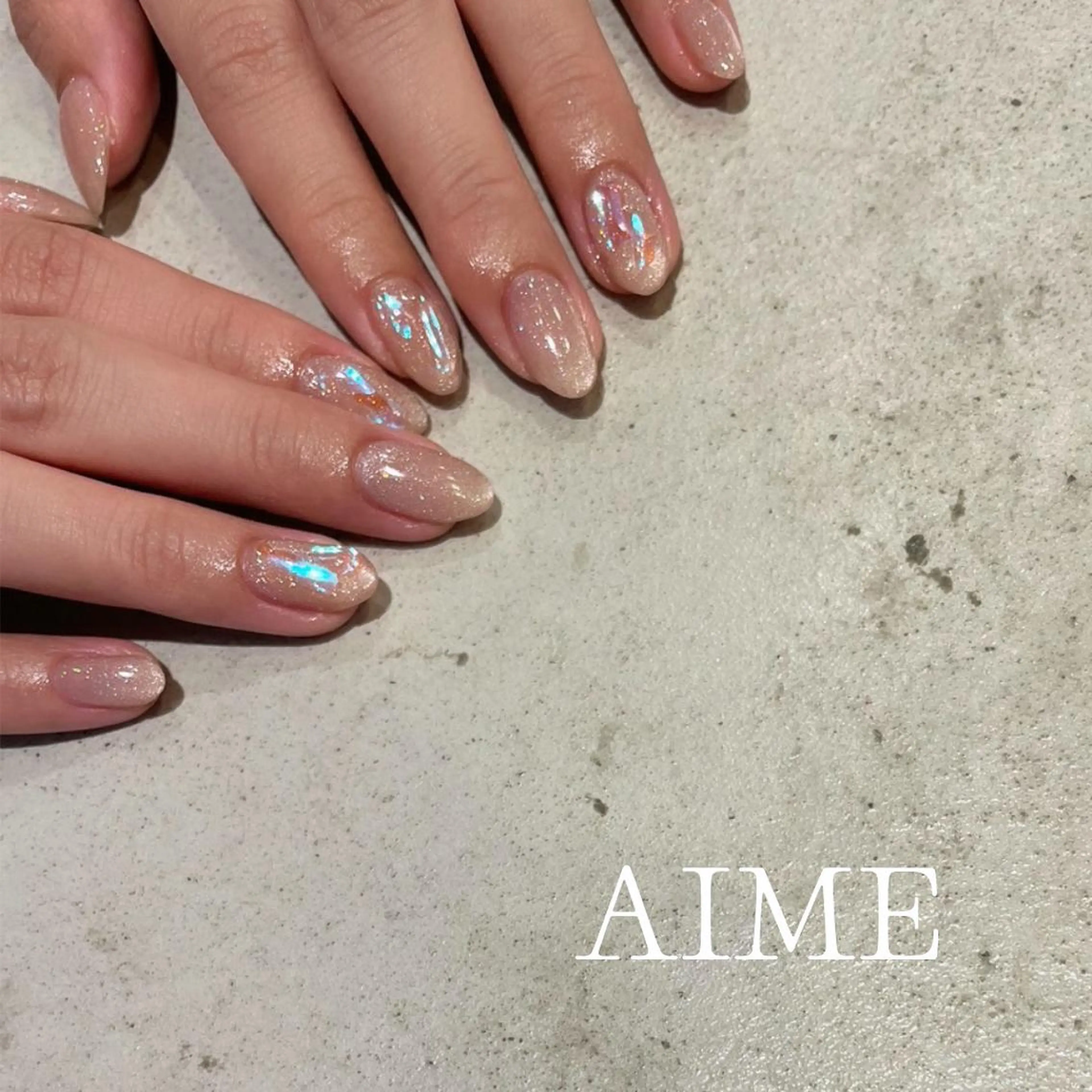ネイル アートネイル ハンドネイル AIME （momo）のネイルデザイン