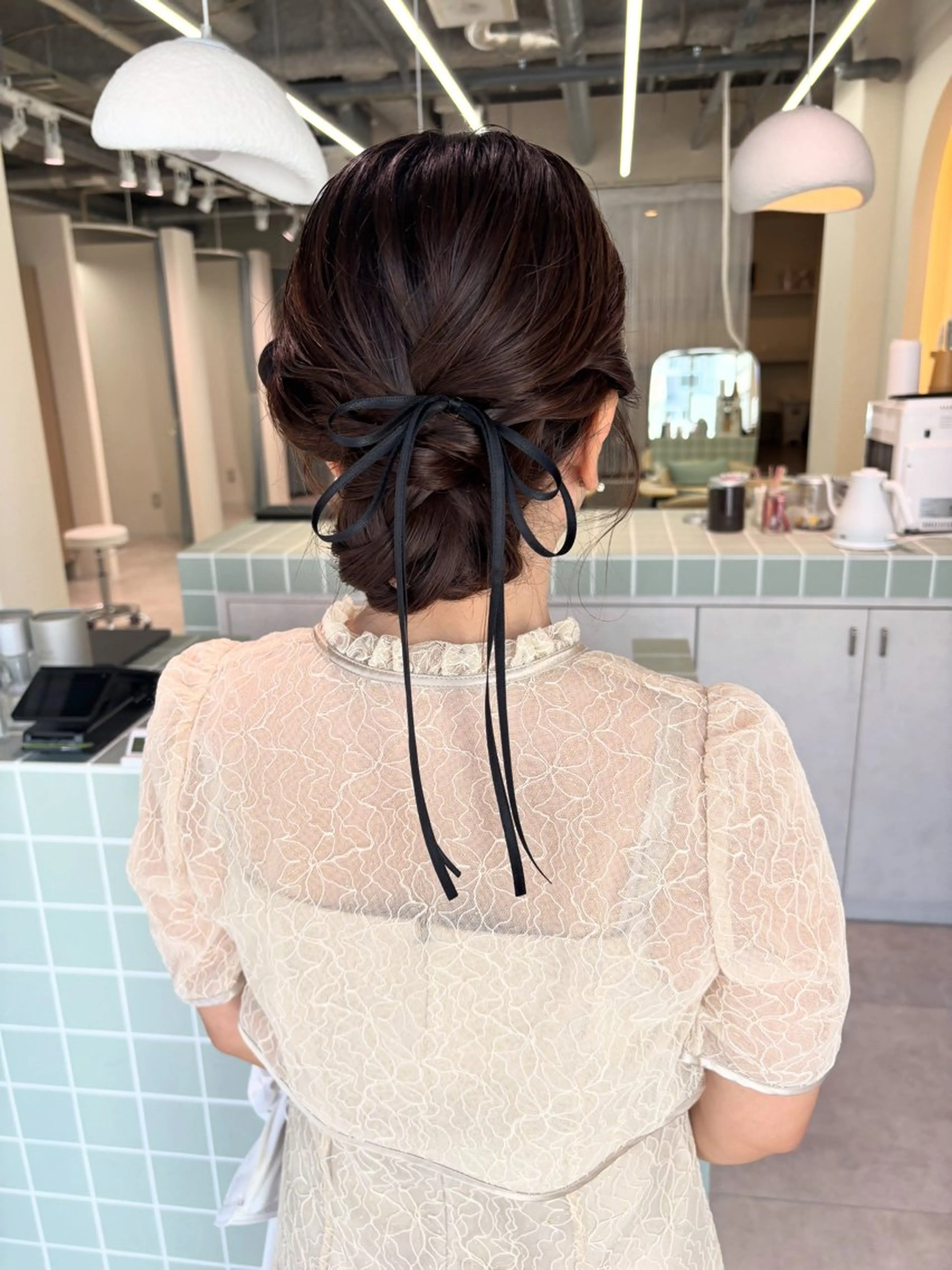 ヘアアレンジ ヘアセット 広島/わかな/ヘア セット/オリーブのヘアスタイル