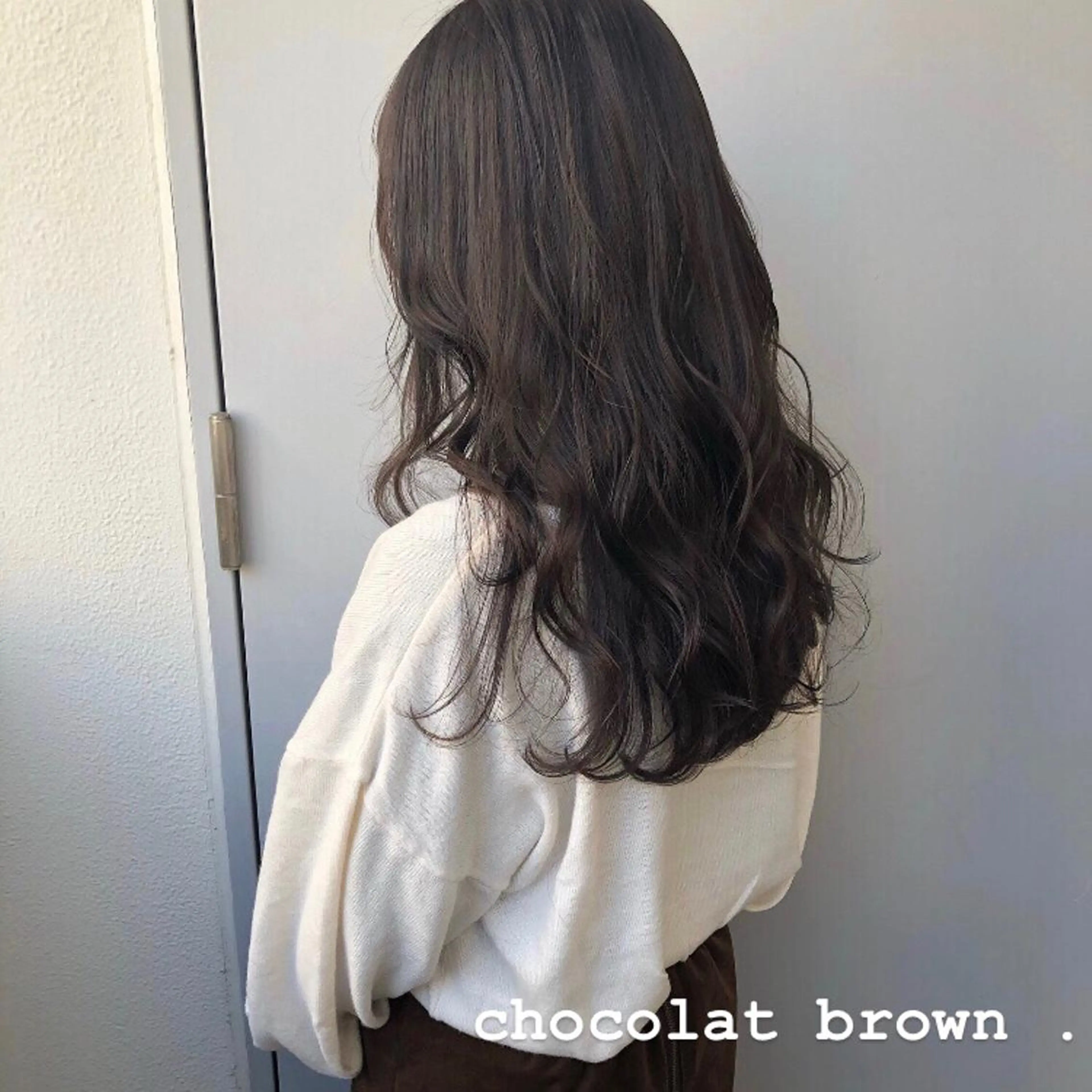 セミロング カラー ブラウンカラー チョコレートブラウン トレンド眉🌈✨ arisaの眉毛・アイブロウイメージ