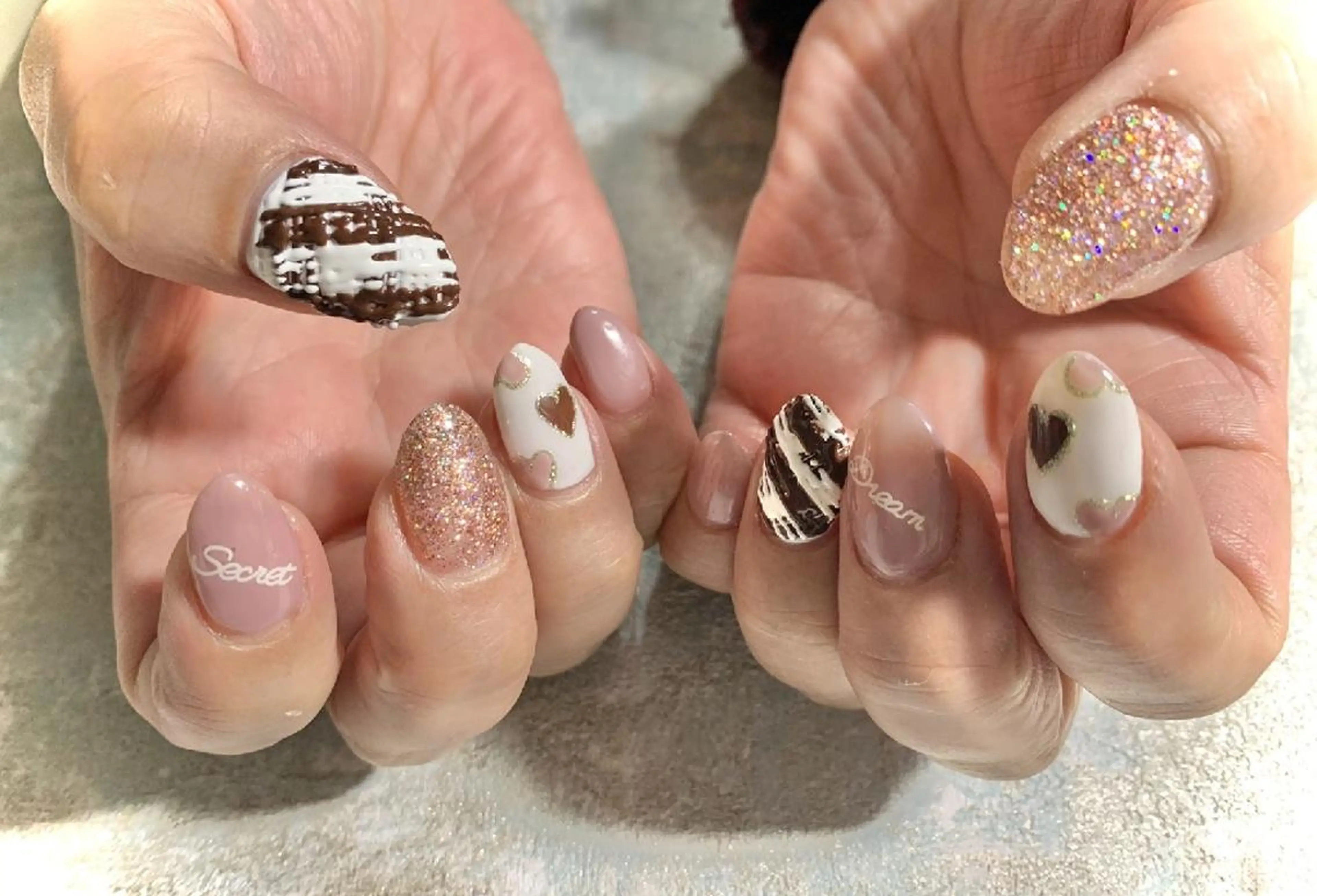 ネイル 持ち込み ハンドネイル ハンドケア Eden　private nail saron所属・Eden ♾️のネイルデザイン