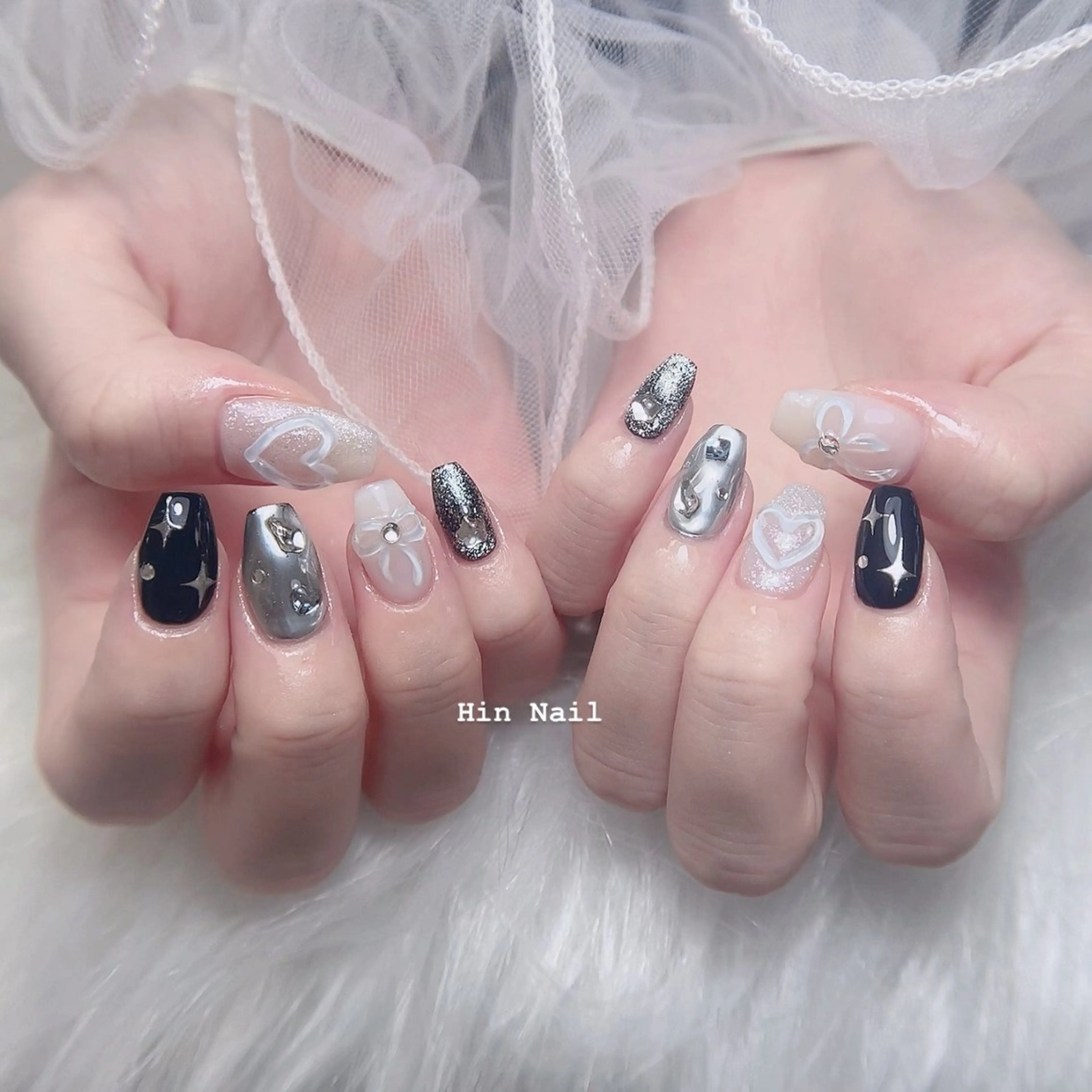 ネイル ハンドネイル Hin Nail Osaka所属・Hin Nailsのネイルデザイン
