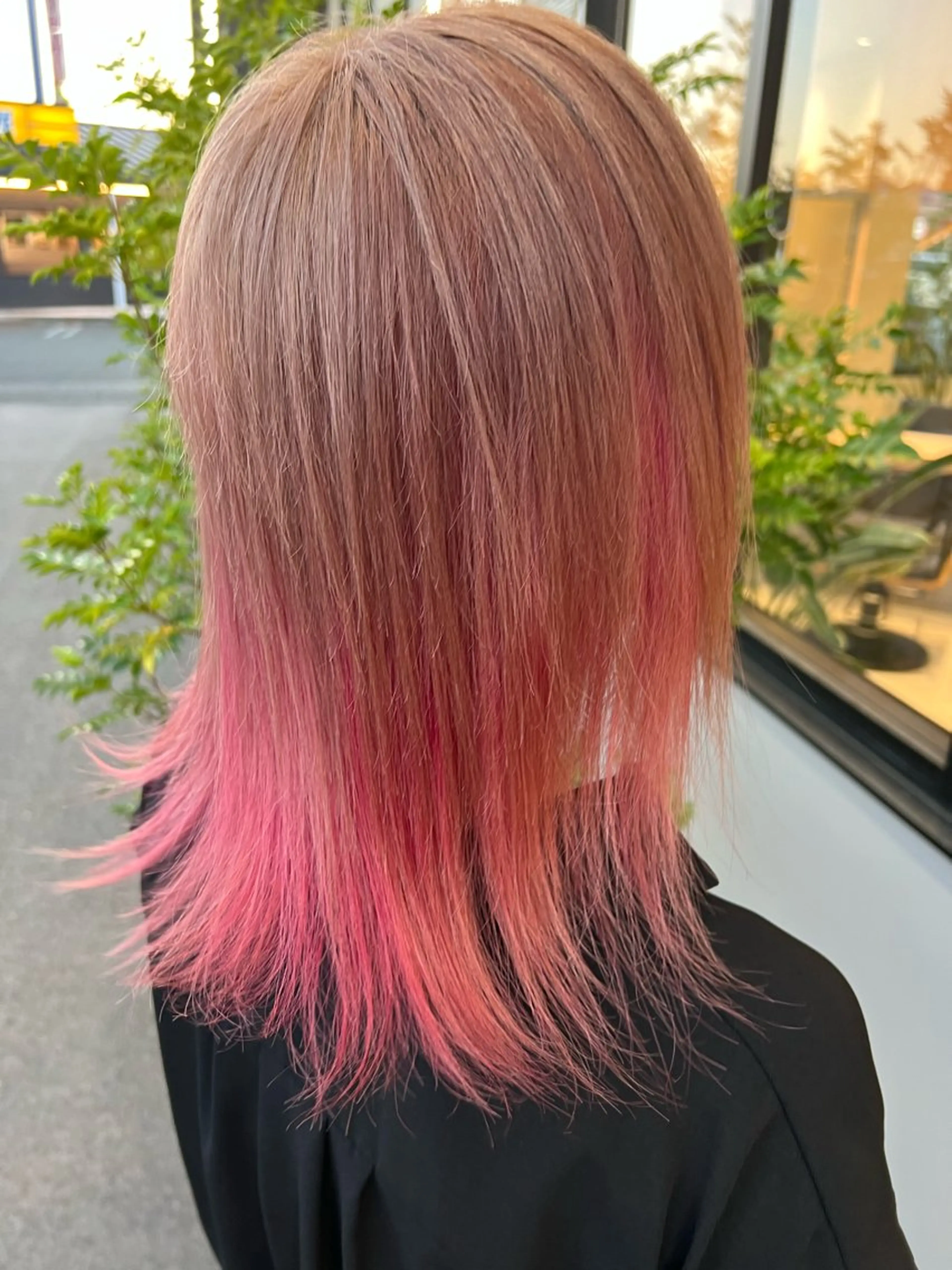 ミディアム カラー ハイトーンカラー ヘアカラー 🌿小川 大輔🌿のヘアスタイル