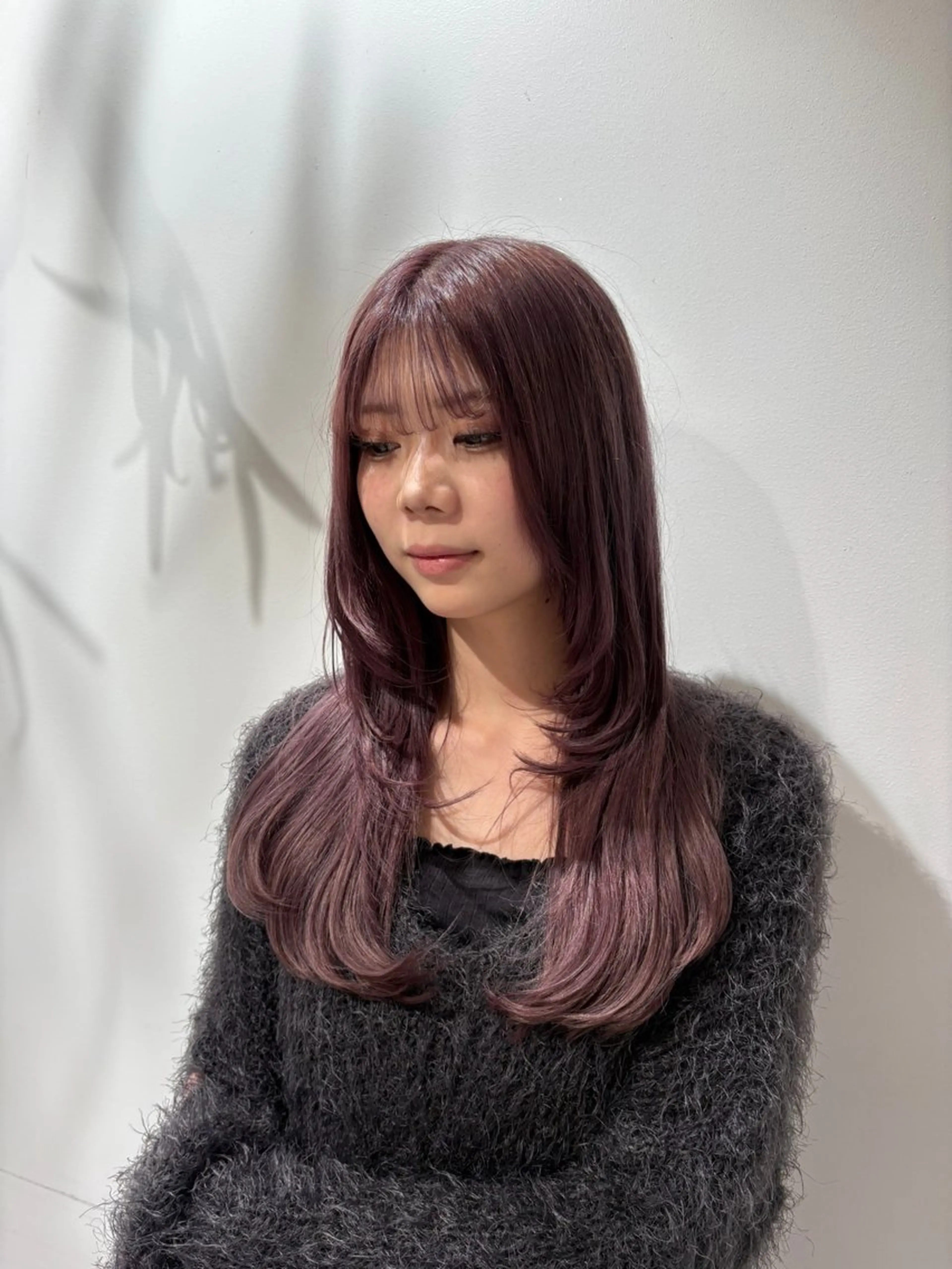 ロング カラー 艶カラー/マツエク 💖aika💖のヘアスタイル