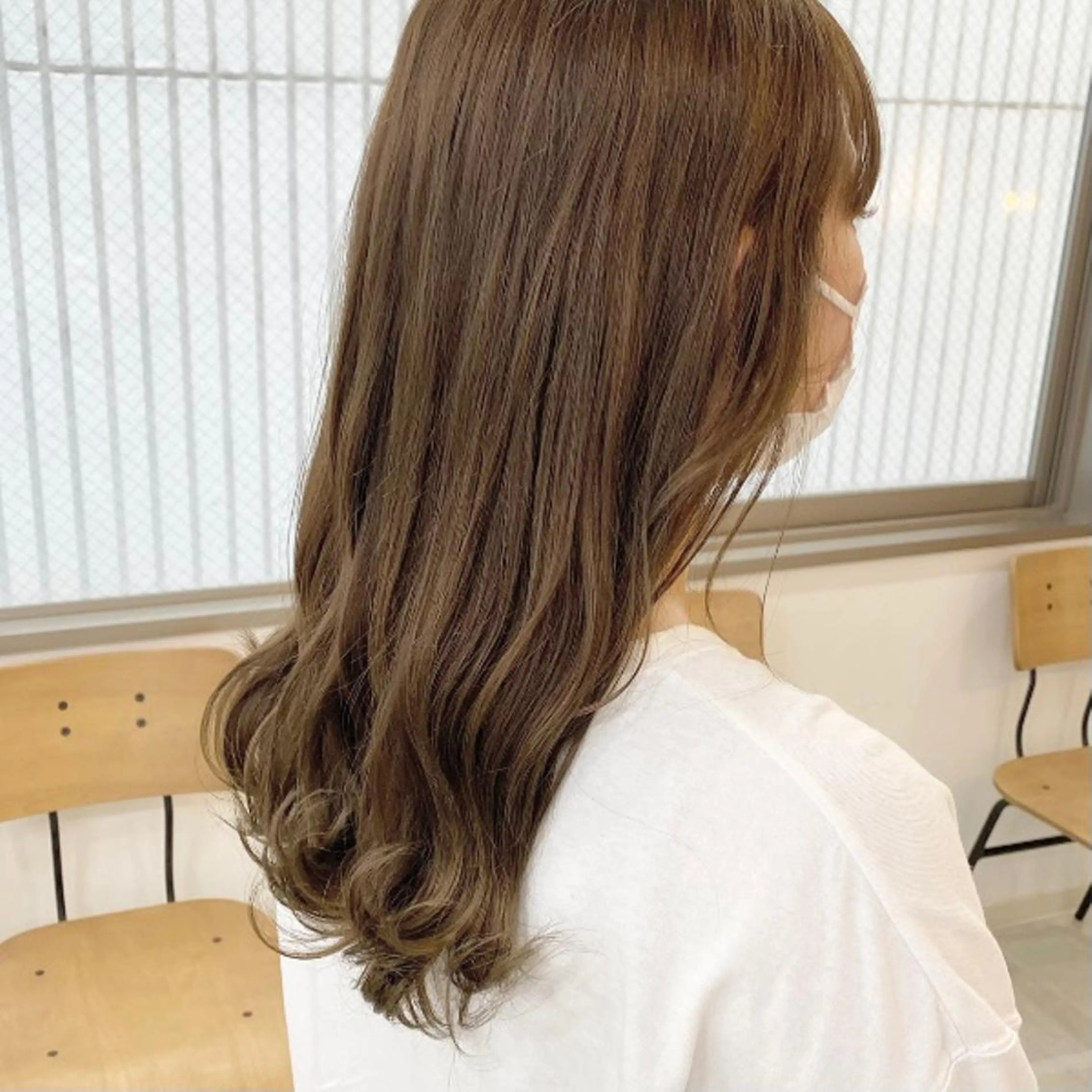 セミロング カラー お洒落パーマ/ 艶カラー/michiのヘアスタイル