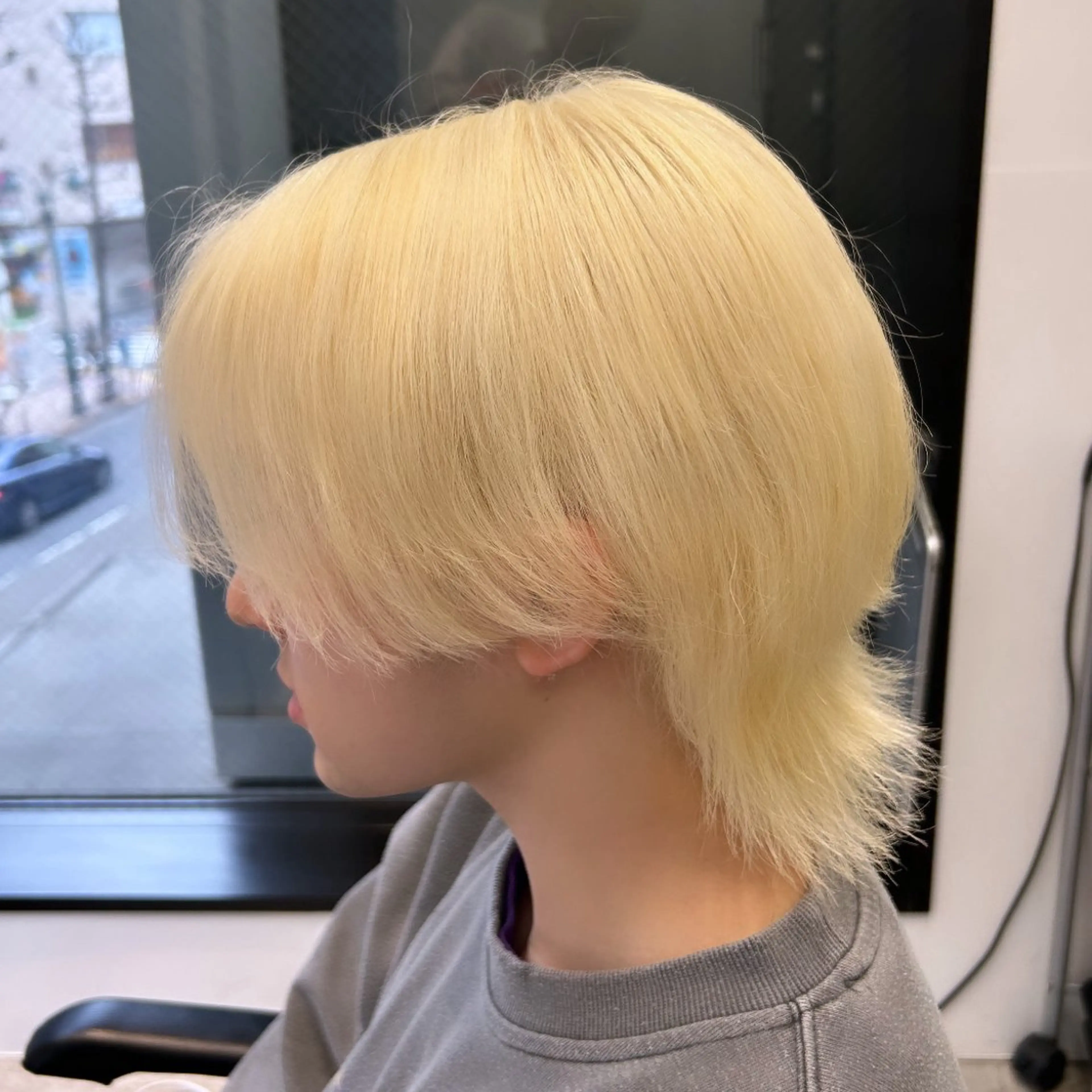 カラー メンズ 抜きっぱなしブロンド ブロンド ホワイトブロンド 渋谷メンズヘア/ 加藤優一のヘアスタイル