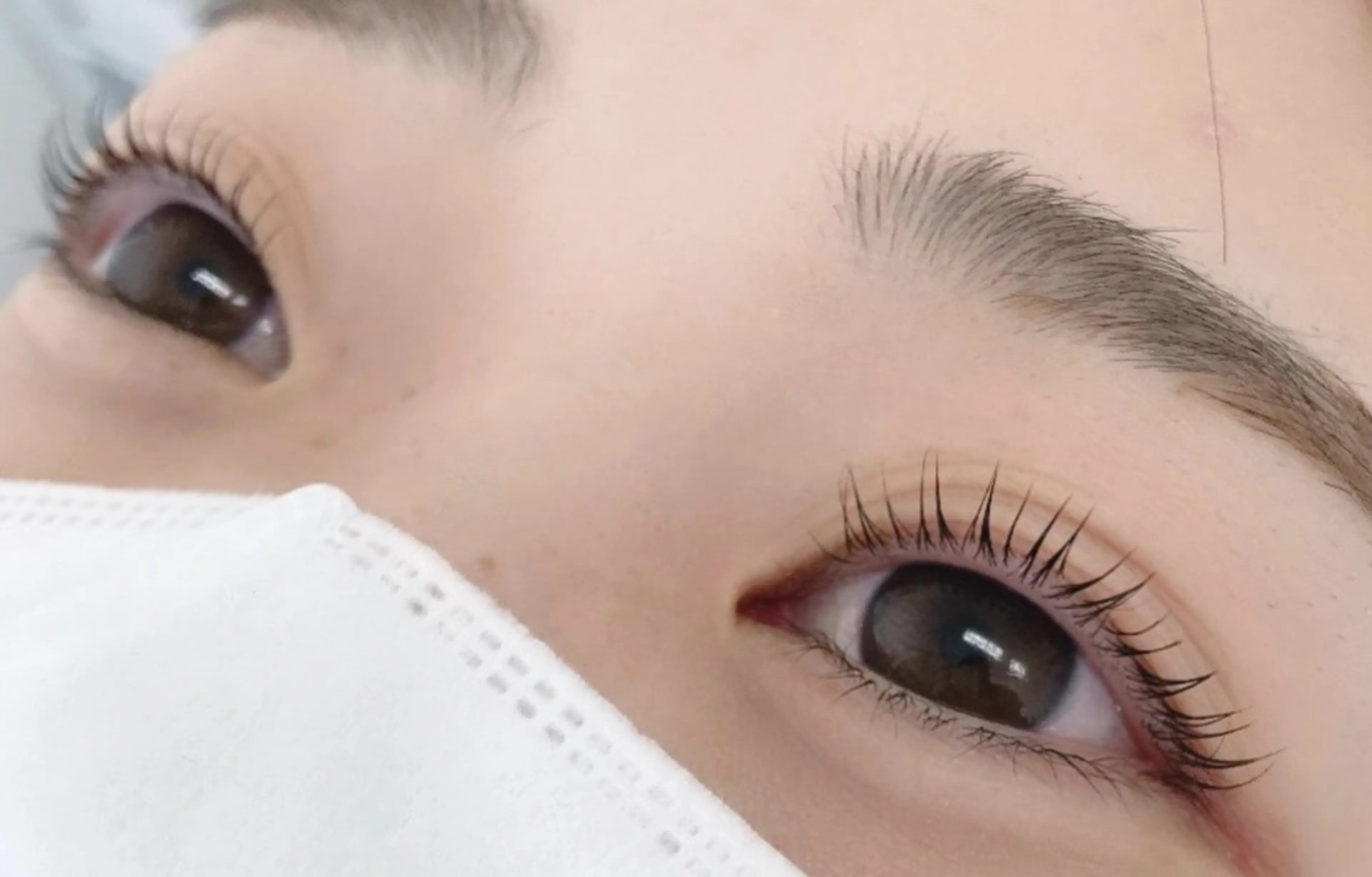 マツエク・マツパ パリジェンヌラッシュリフト エクシアホワイト高崎 小林のマツエク・マツパデザイン