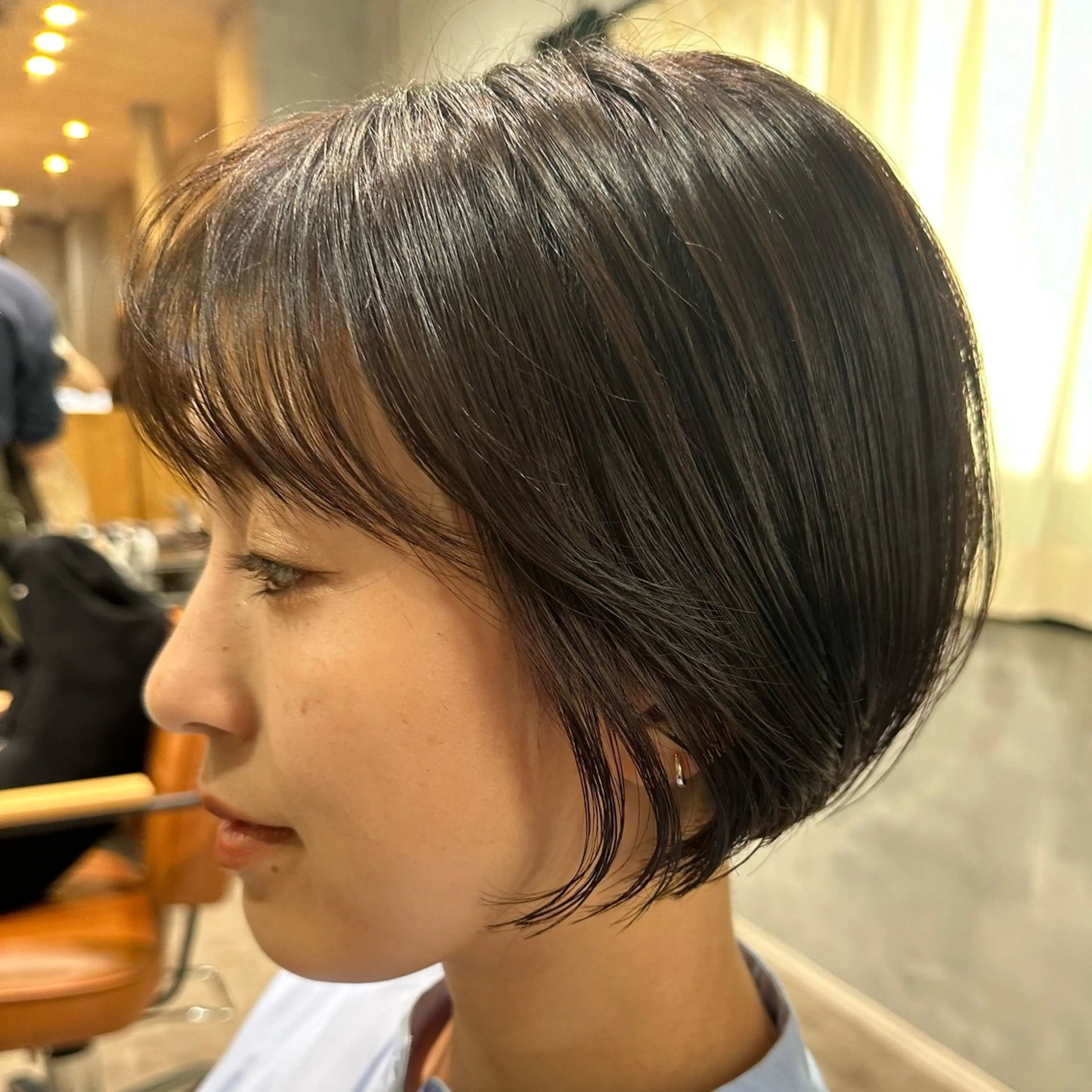 ショート 大久保 優香のヘアスタイル