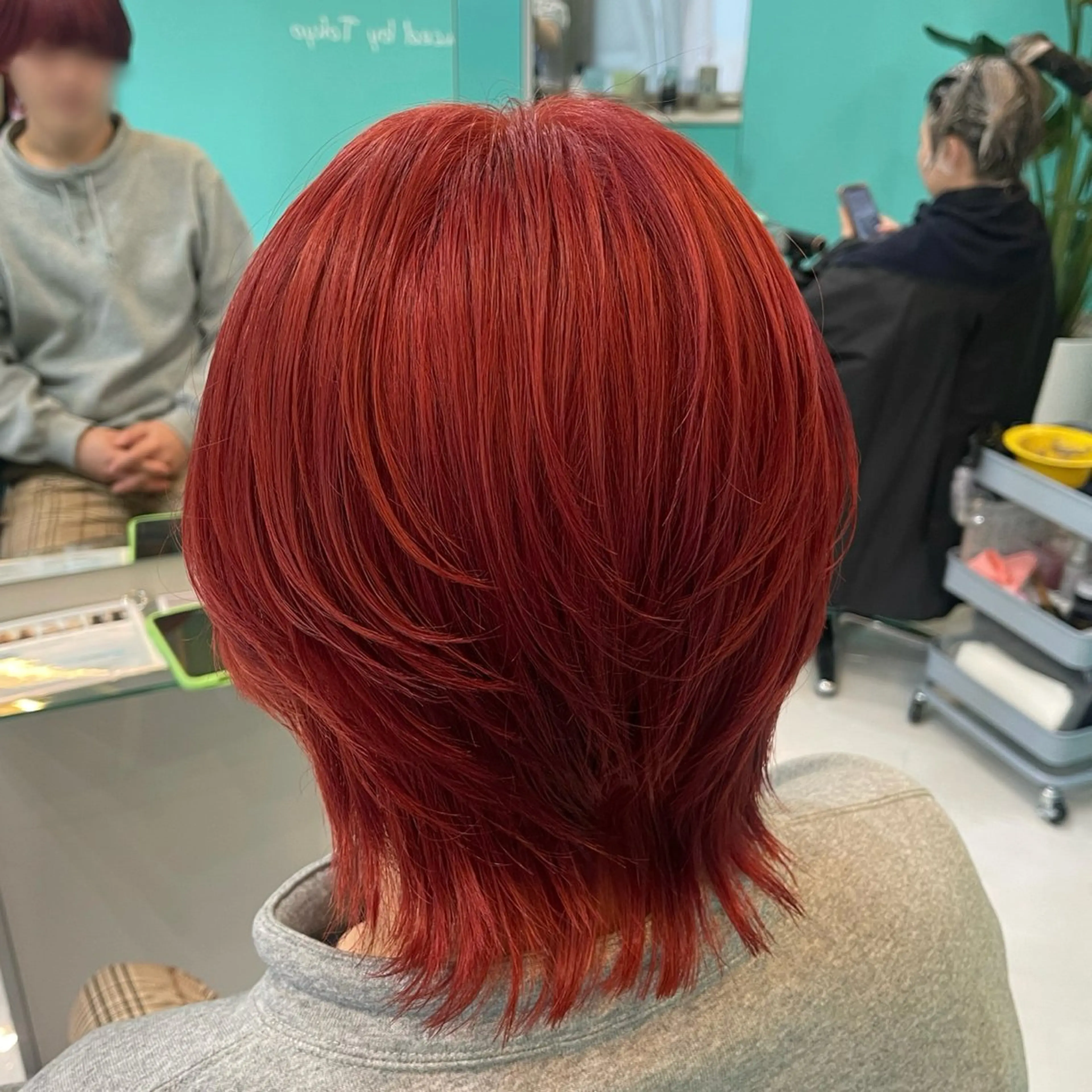 カラー メンズ カット ヘアカラー mana/メンズ/ ヘアセット/ブリーチのヘアスタイル