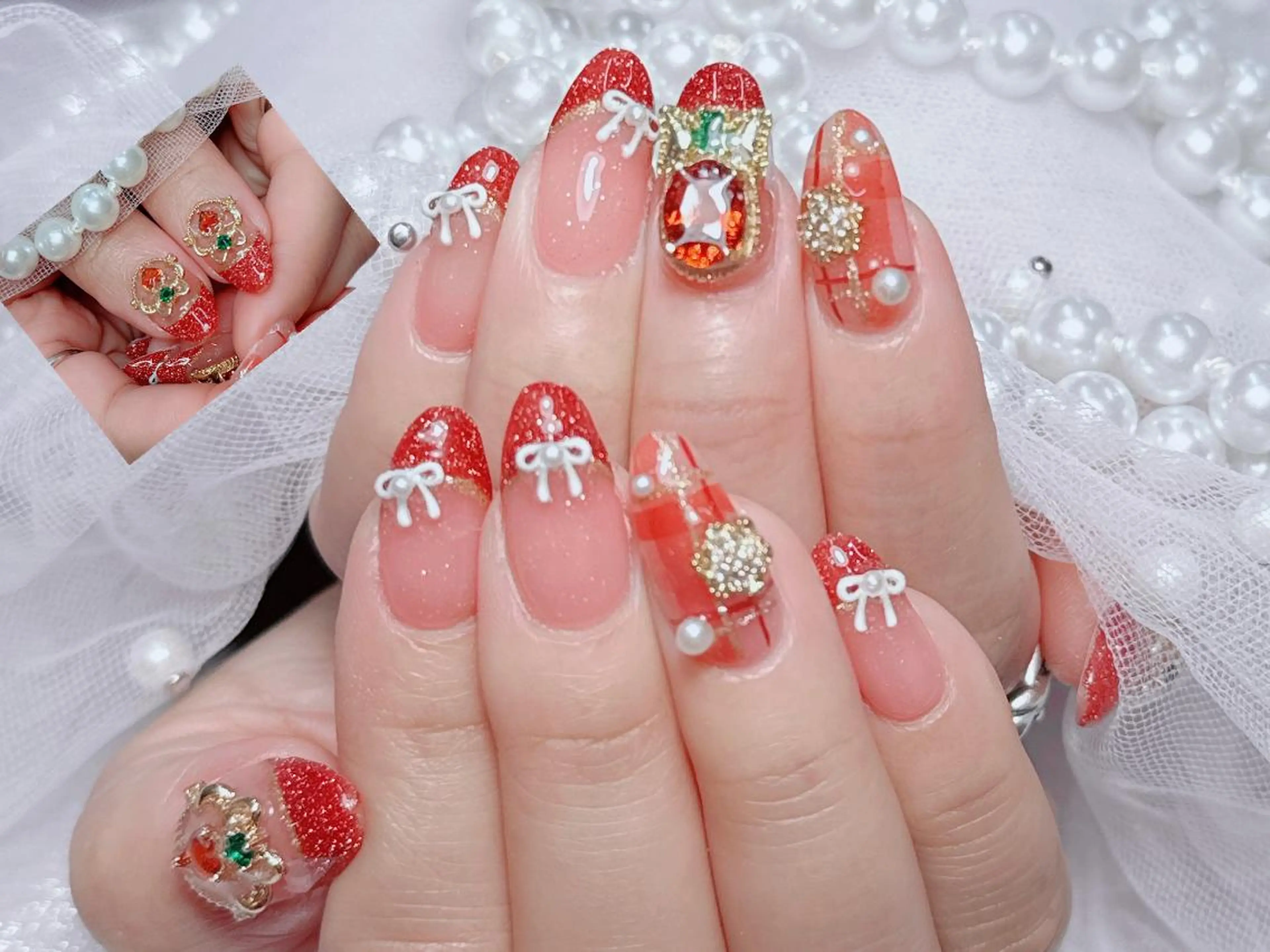 ネイル 持ち込み 日奈子 あゆみのネイルデザイン