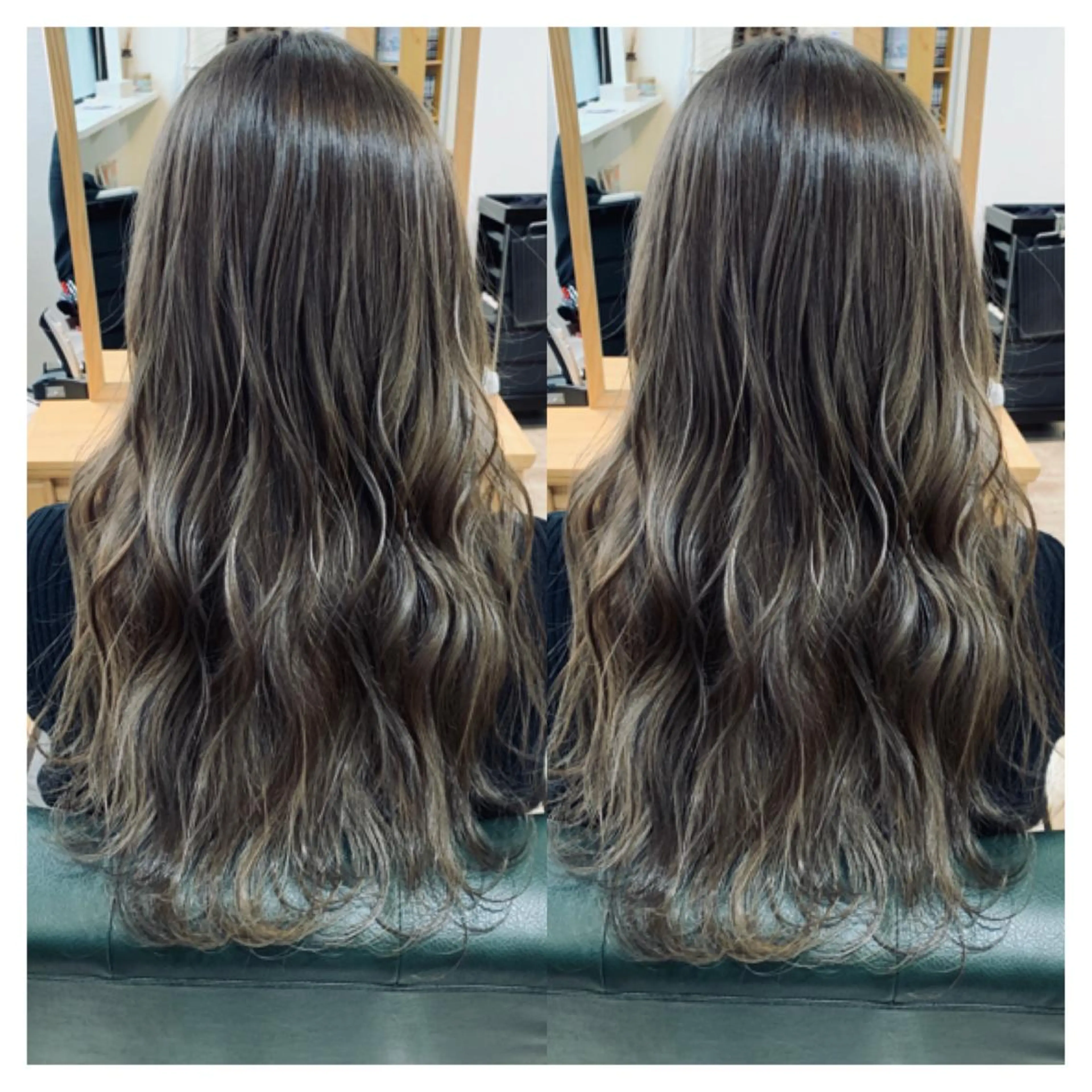 ロング カラー カット ヘアカラー トリートメント 村山 茉衣のヘアスタイル