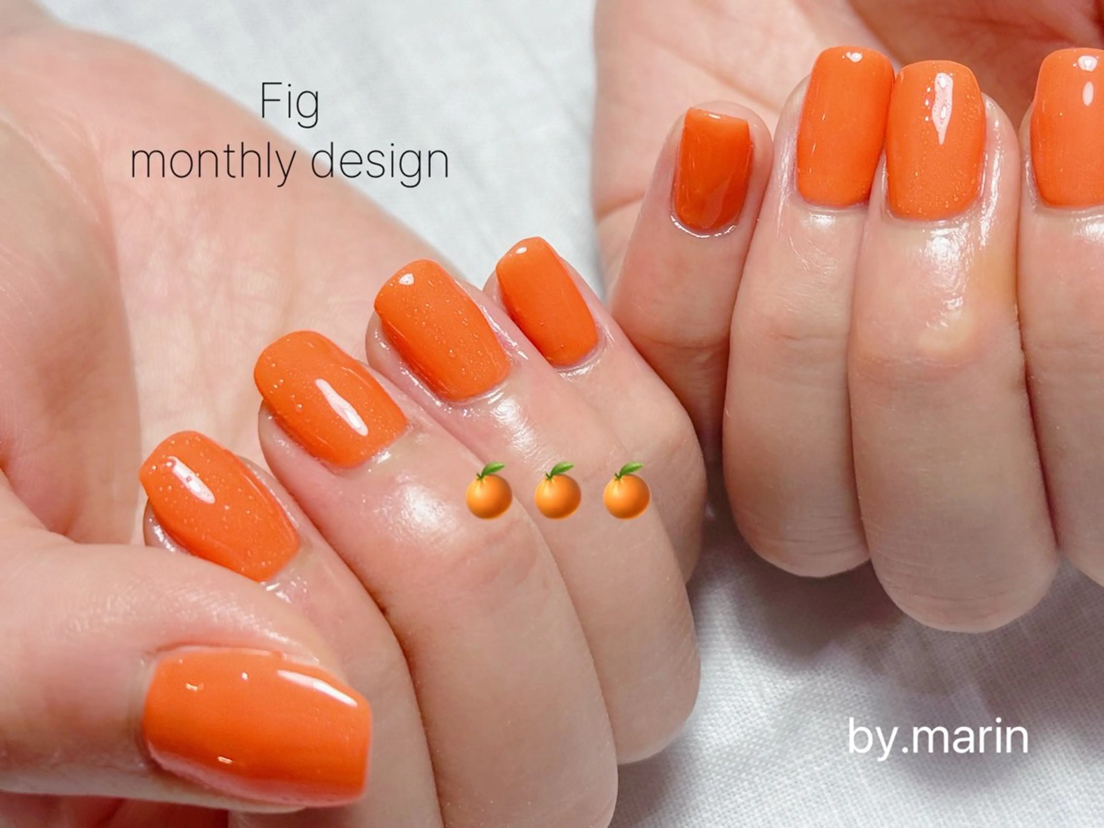 ネイル Fig所属・Fig MARINのネイルデザイン