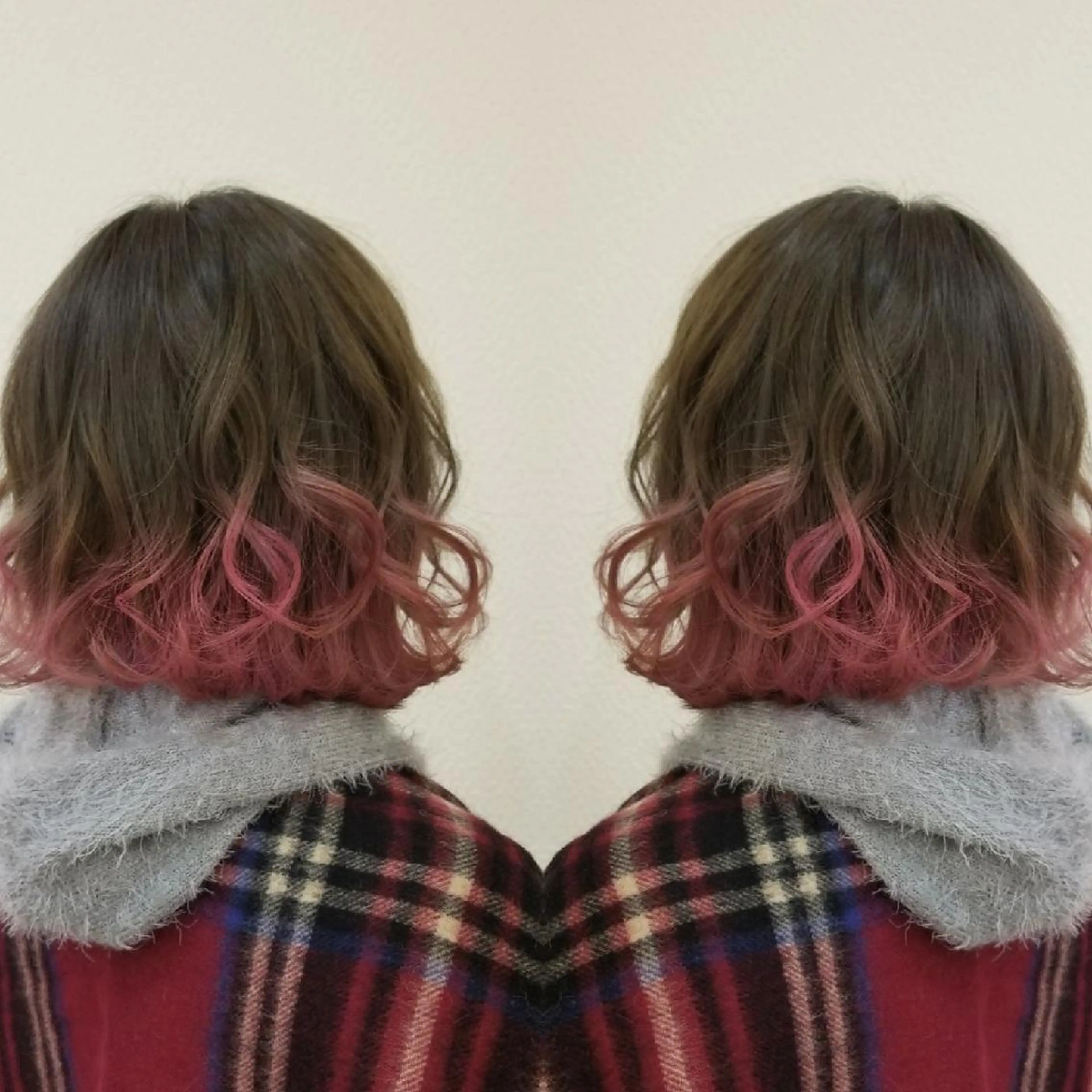 ミディアム Le Lien カジのヘアスタイル