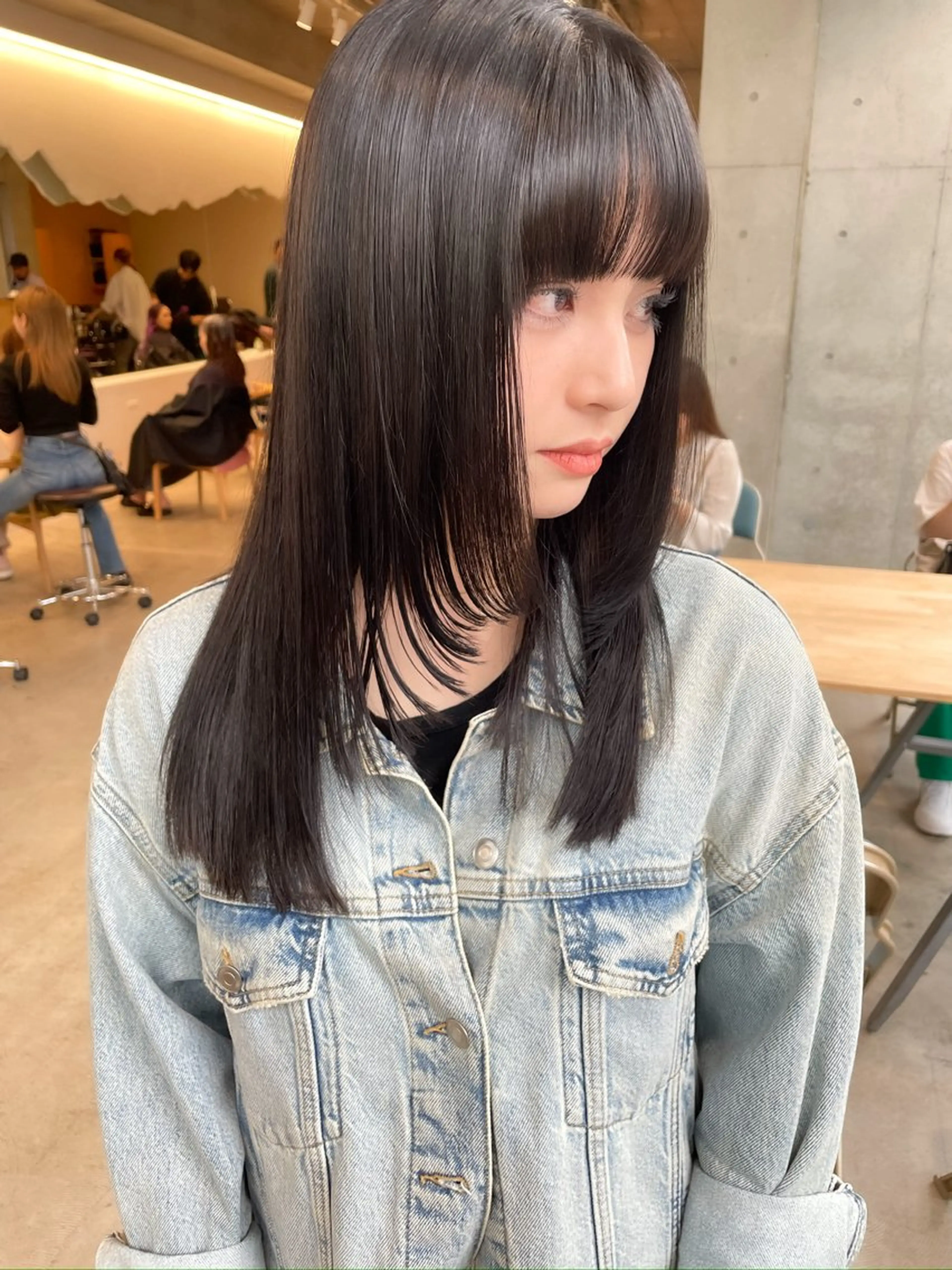 ミディアム カラー ヘアアレンジ ミニボブ/ブリーチ 🌈MISATOのヘアスタイル