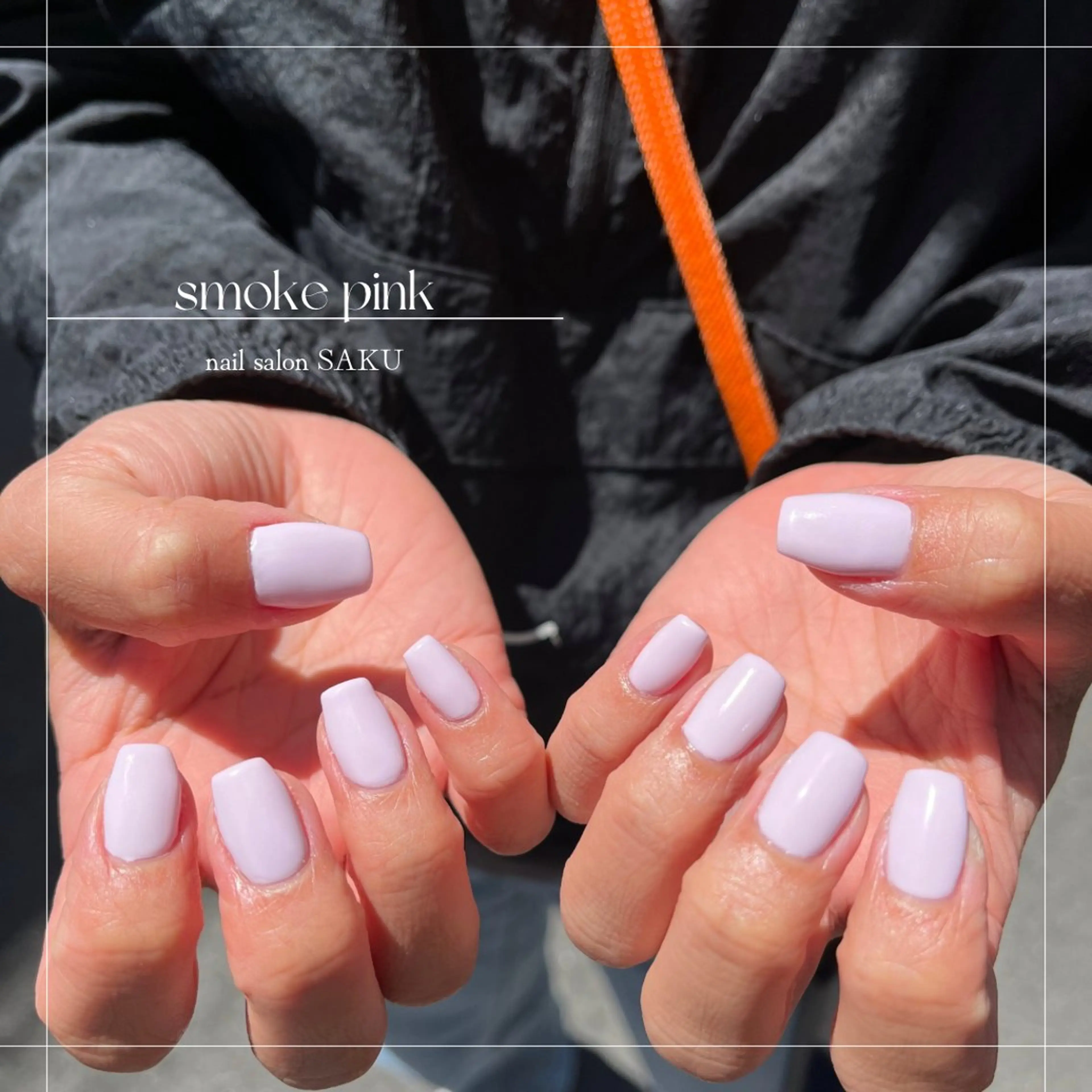 ネイル ニュアンスネイル シンプルネイル ハンドネイル SAKU  nail[サクネイル]所属・SAKU nail 作島茜のネイルデザイン