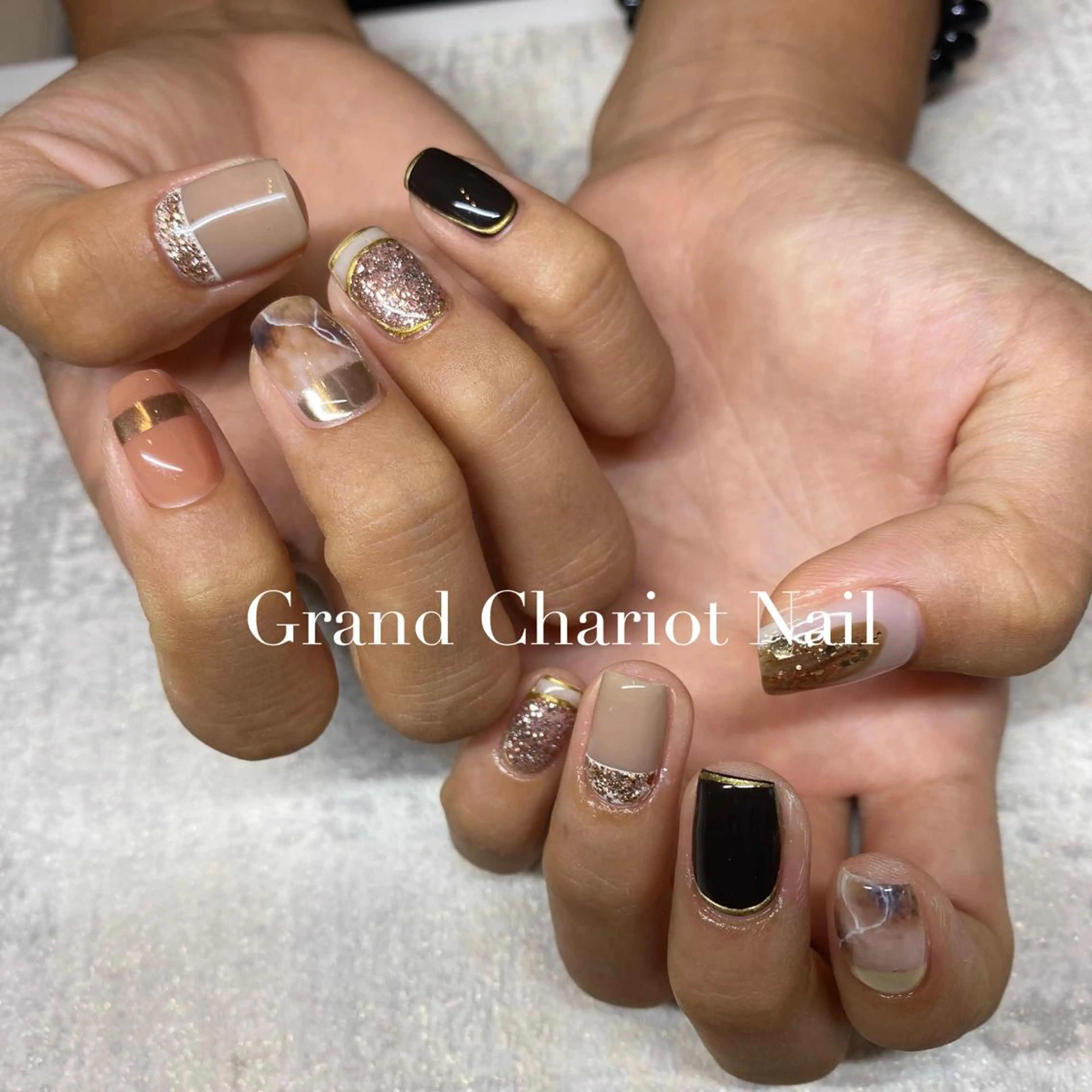 ネイル ハンドネイル NORA nail UMEDAのネイルデザイン