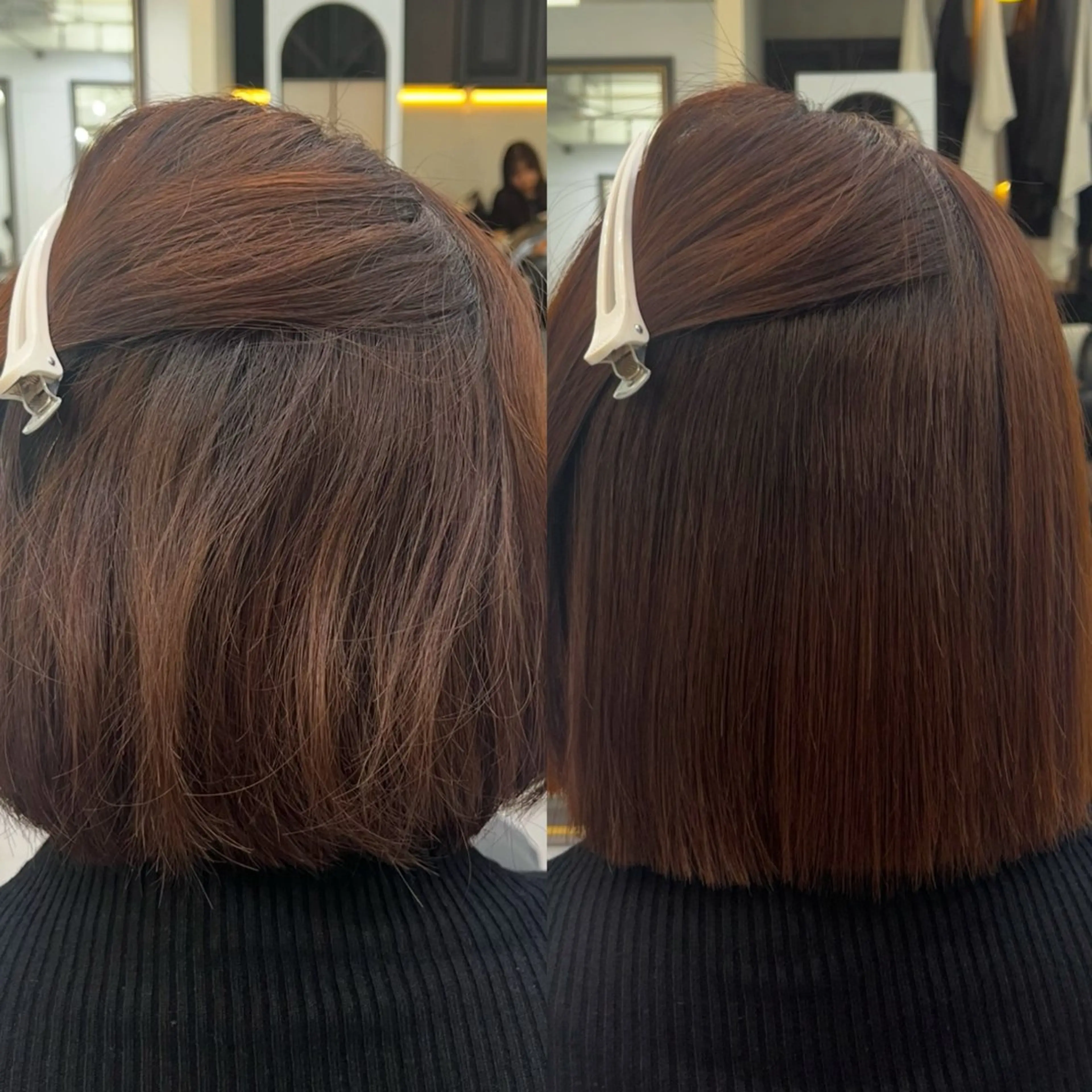 ショート 縮毛矯正 ⠀ 那月のヘアスタイル