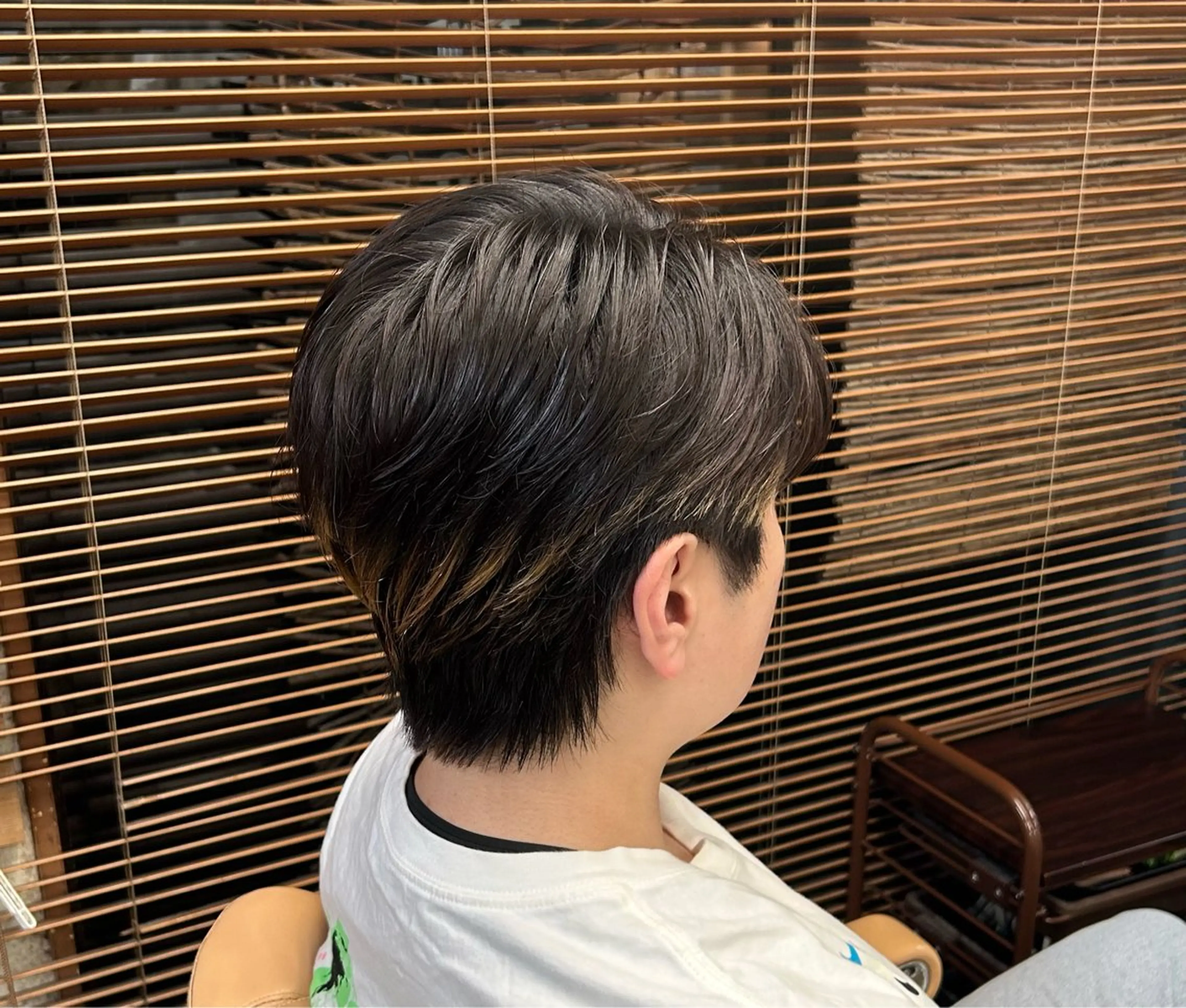 ショート メンズ ツーブロック メンズウルフカット ウルフカット 新宿メンズカット✂︎ 能戸蒼生💈のヘアスタイル