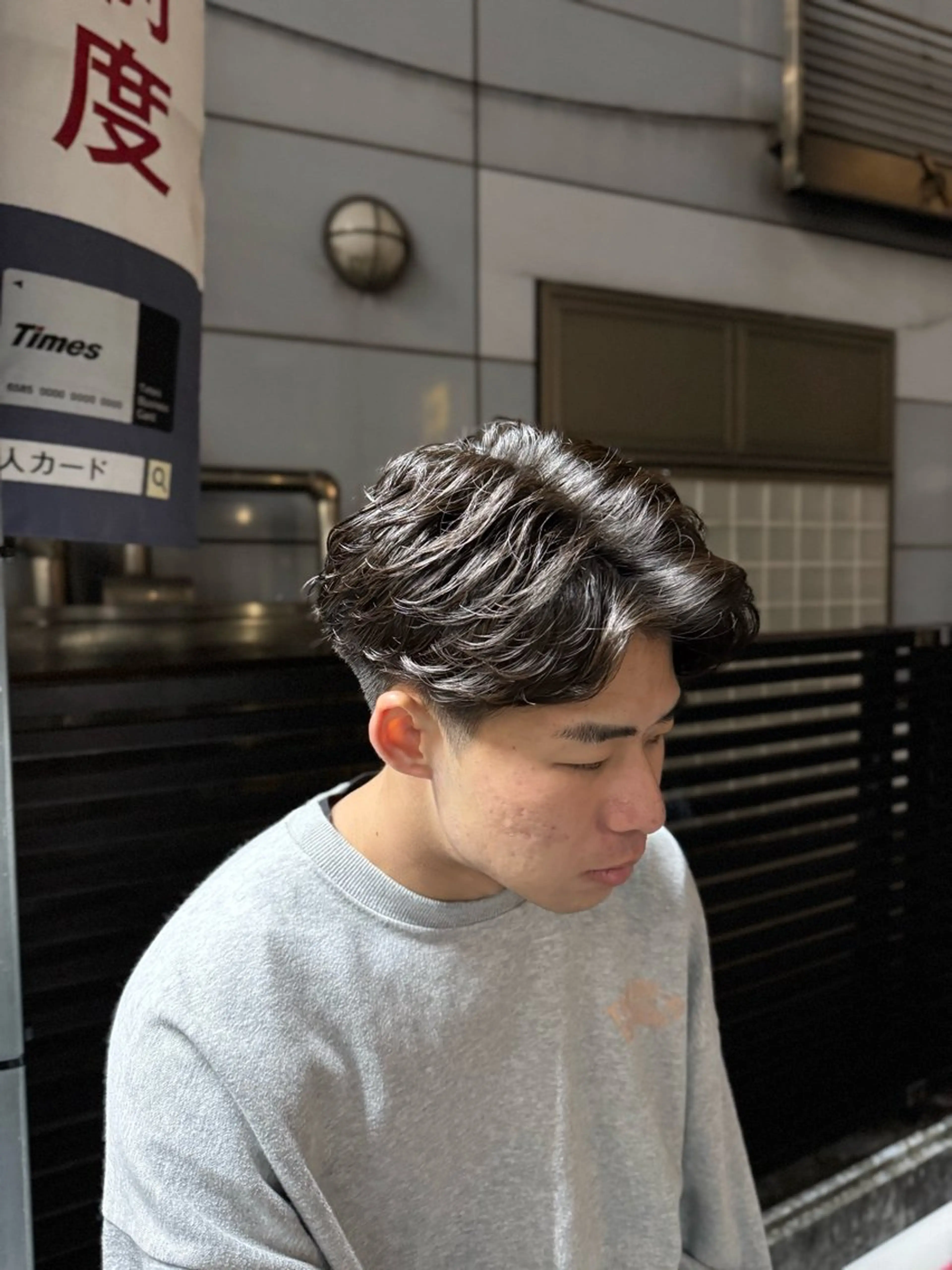 【men's】ヘアカット+シャンプーの写真
