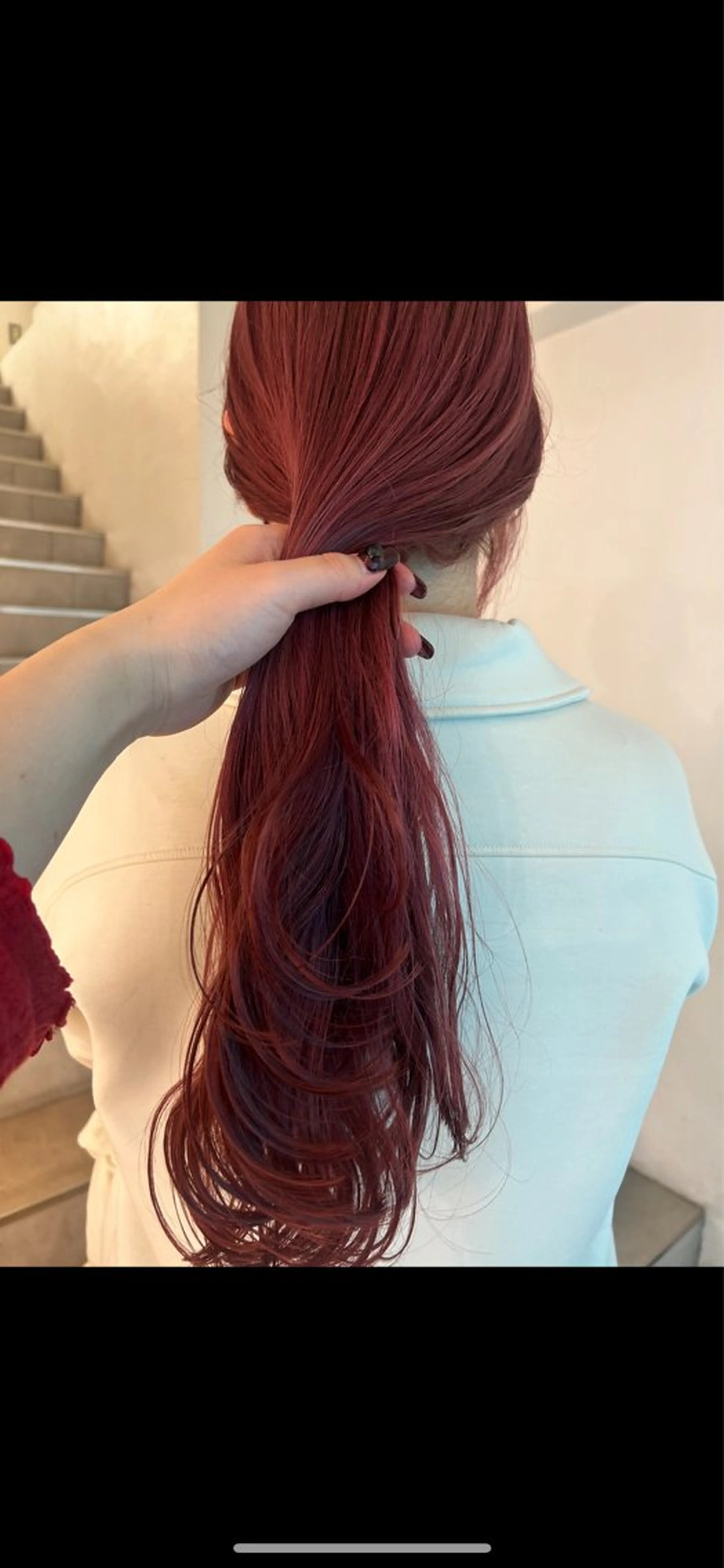 セミロング カラー ヘアカラー 🌟暖色系ハイトーン 🌟AIのヘアスタイル