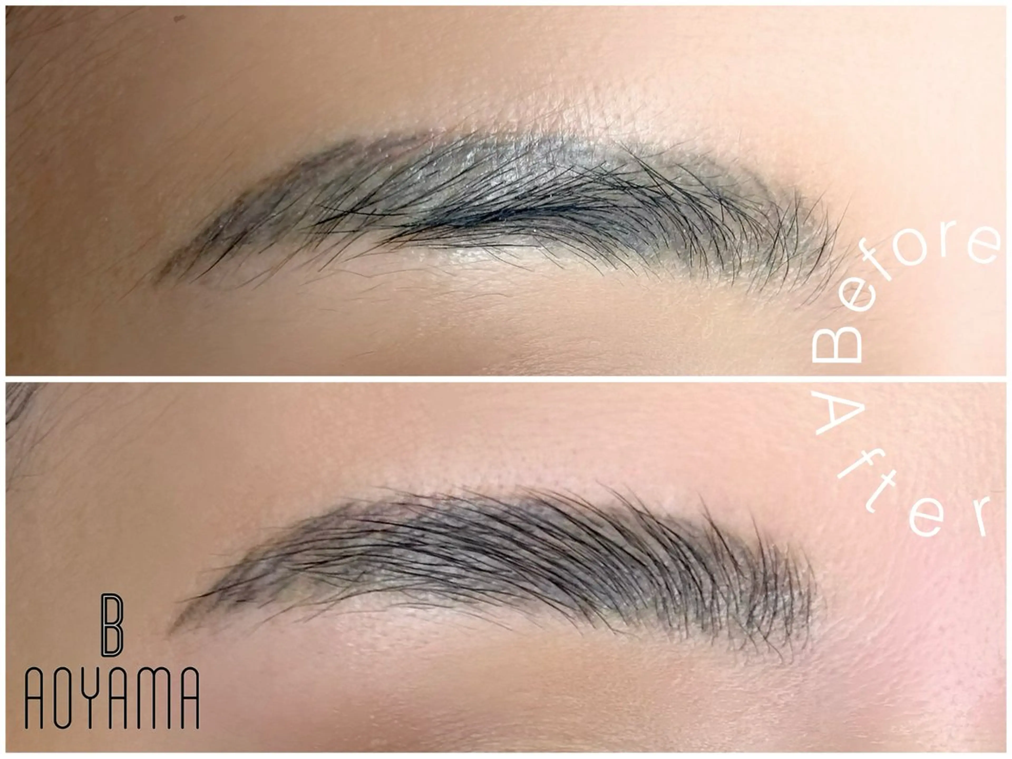 ハリウッドブロウリフト (眉毛パーマ+Wax脱毛)の写真