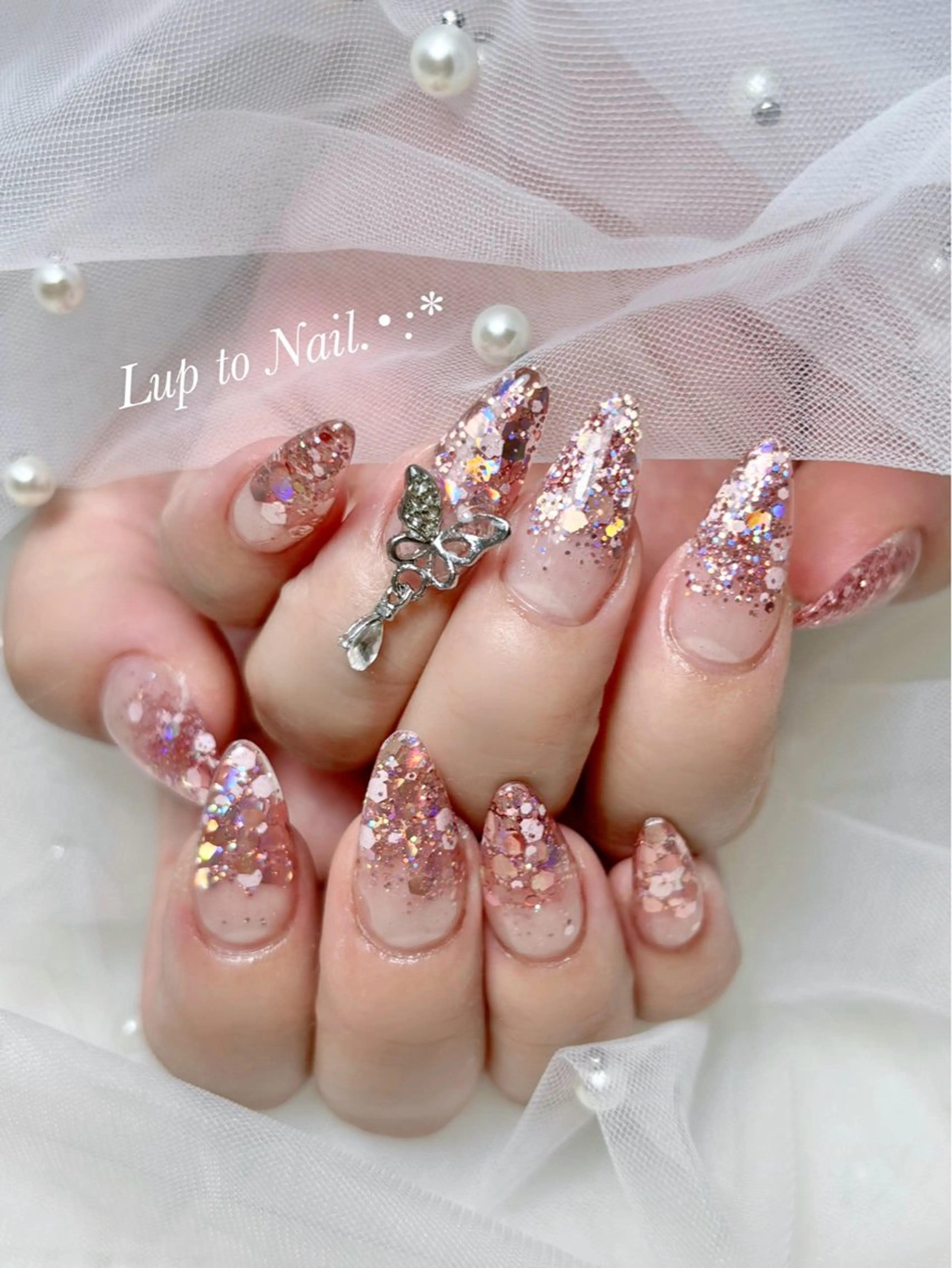 ネイル 春ネイル Lupto　Nail 【リップトゥネイル】のネイルデザイン