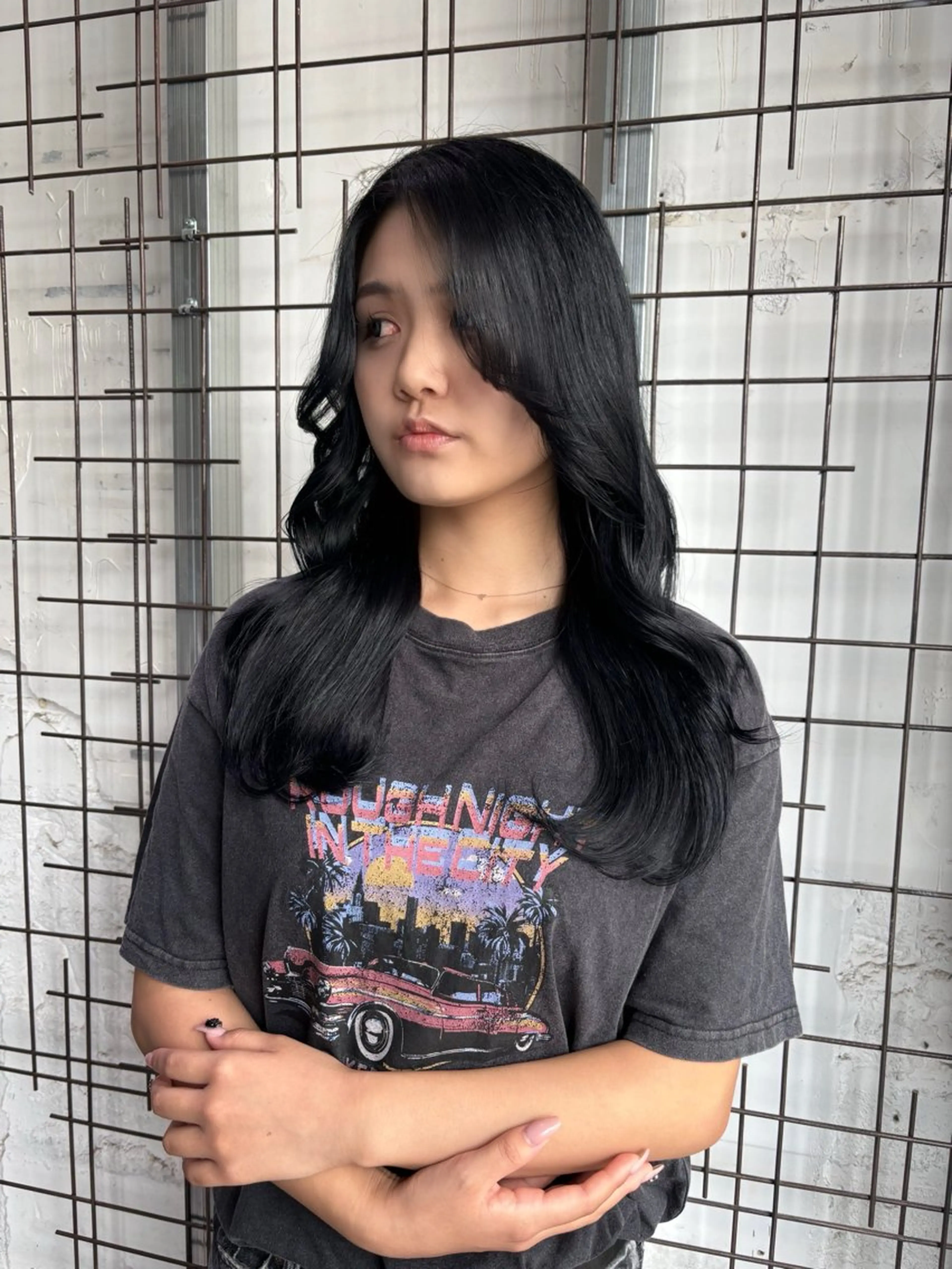 カラー カット ヘアカラー AYANE 韓国ヘア /レイヤーカットのヘアスタイル