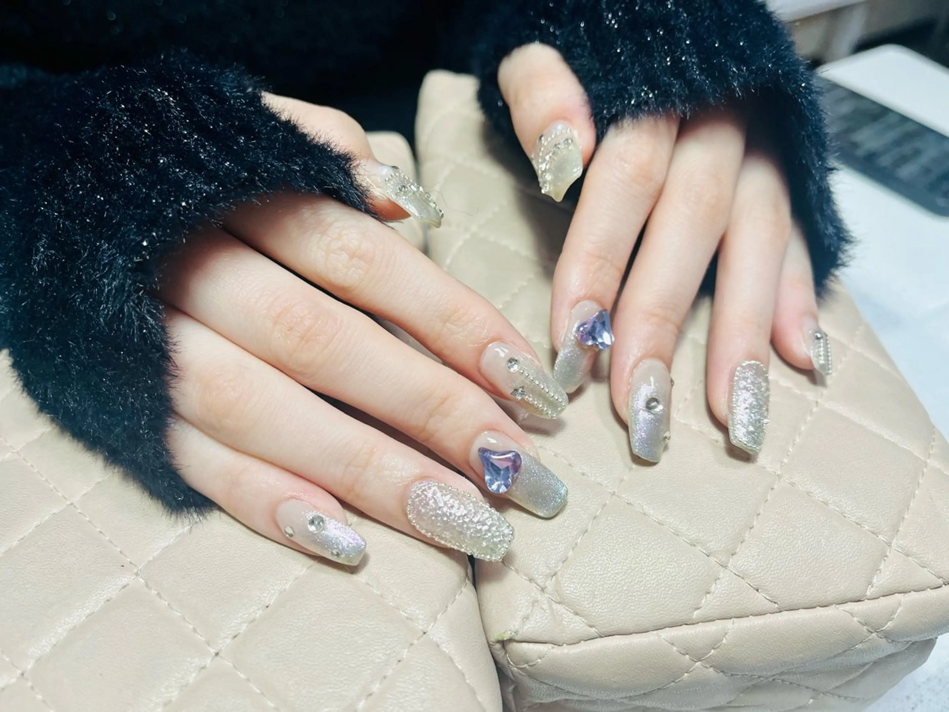 ネイル ハンドネイル goldgleams ちなのネイルデザイン