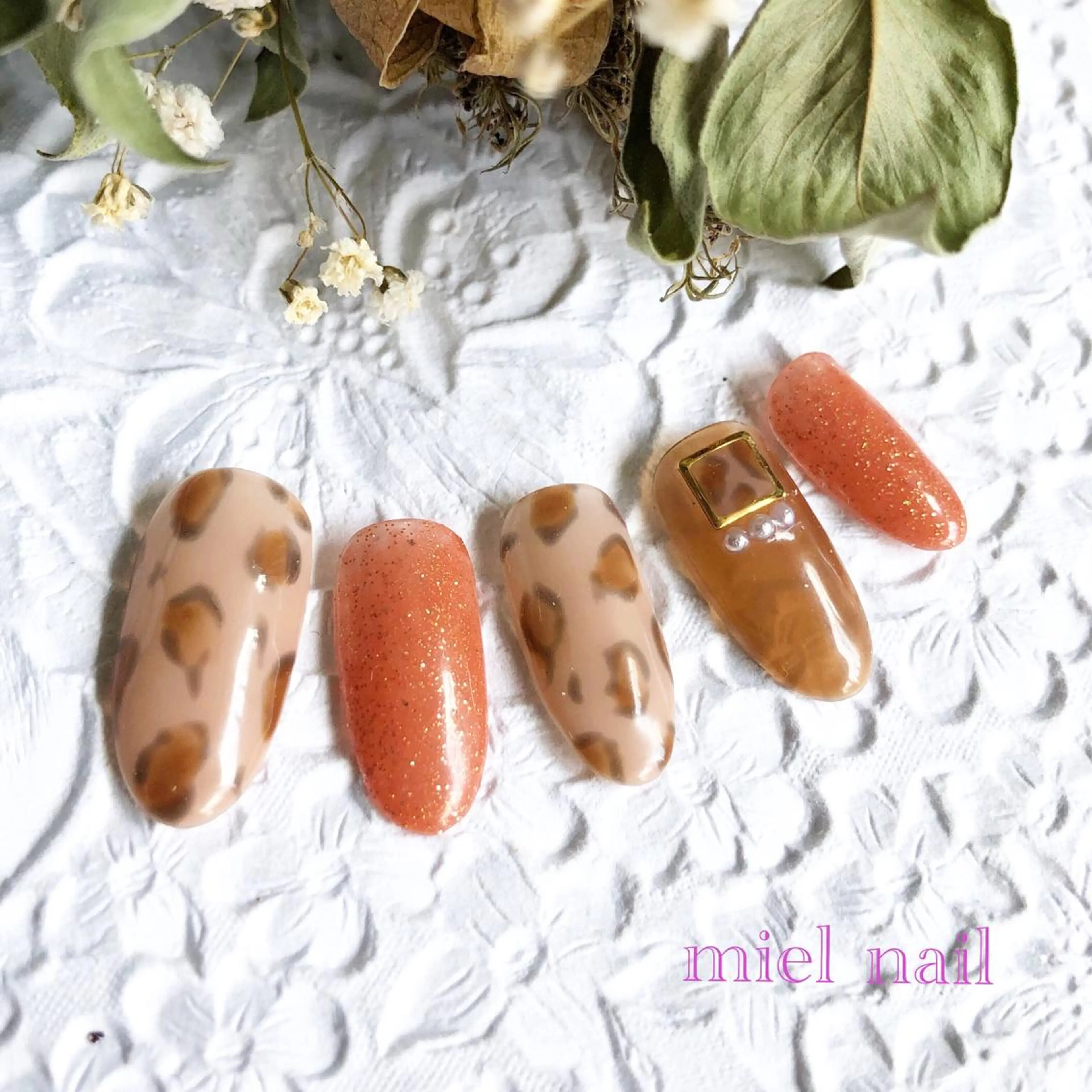 ネイル ハンドネイル miel nailのネイルデザイン