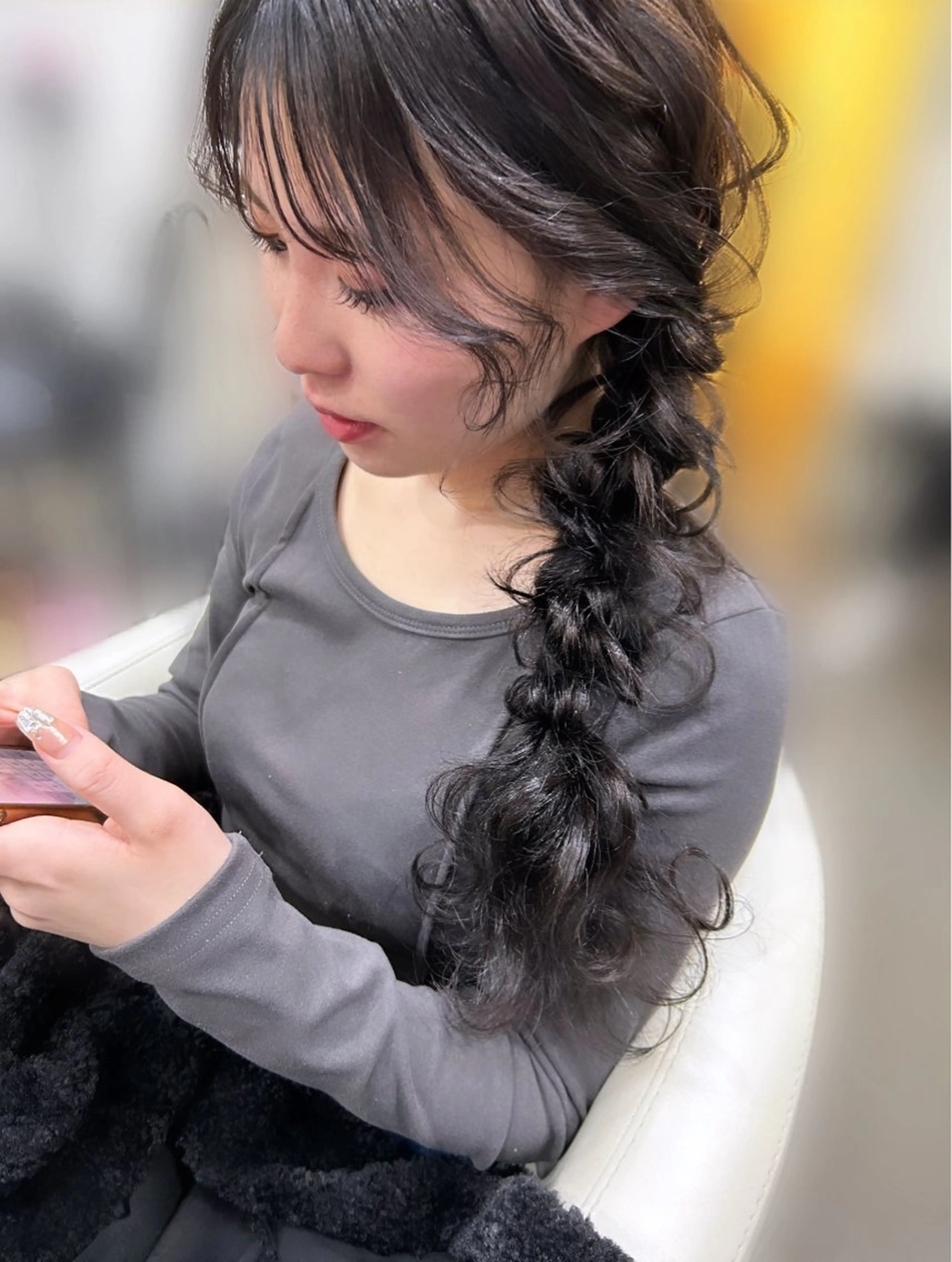 ロング ベルグロー所属・ベルグローヘアセット 🤍まりこのヘアスタイル