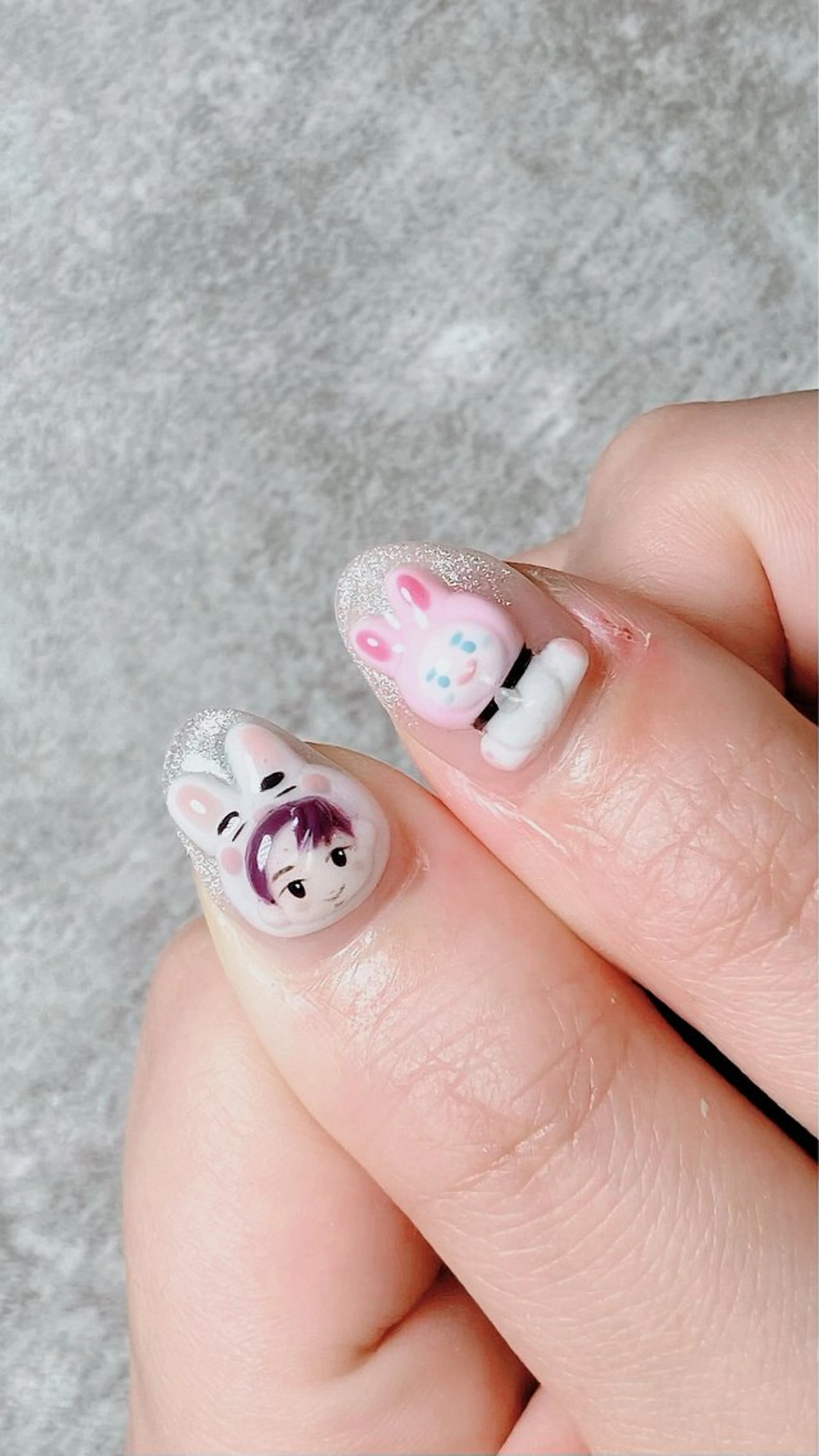 ネイル ハンドネイル ハンドケア haleyume所属・shino🌟 痛ネイルのネイルデザイン