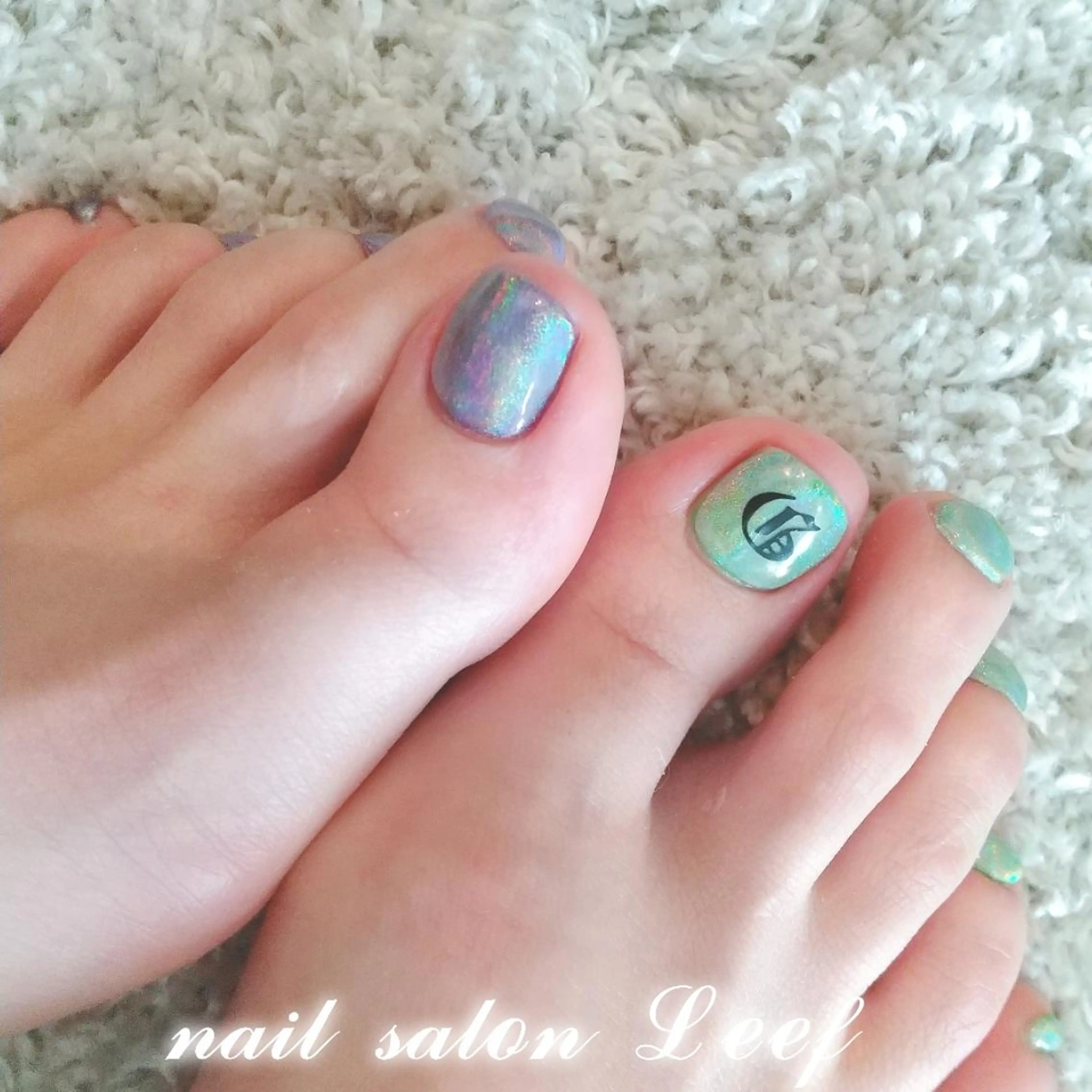 ネイル フットネイル Nail leef《リーフ》所属・kahosan 𓆉のネイルデザイン